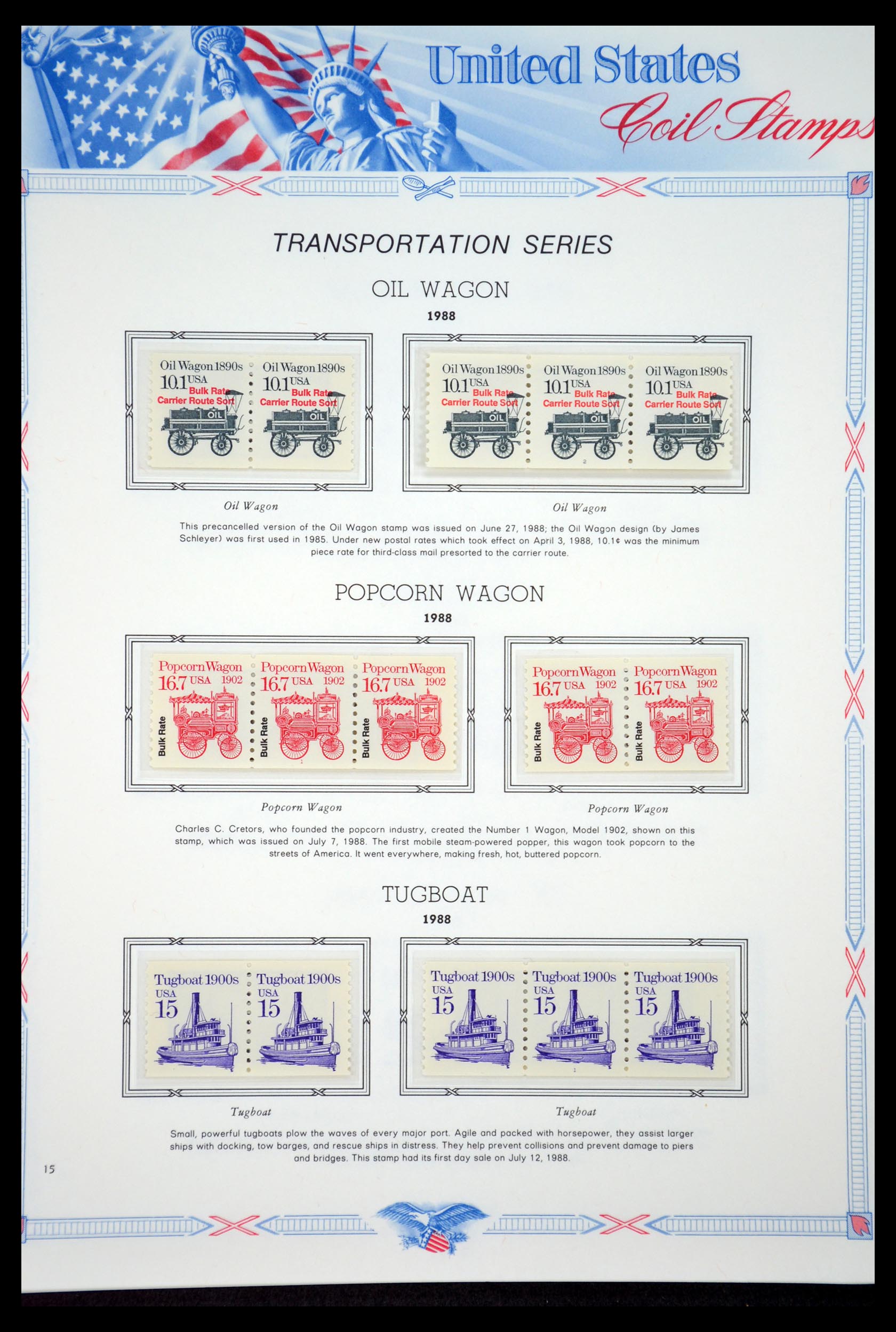35066 377 - Stamp Collection 35066 USA 1965-2004.