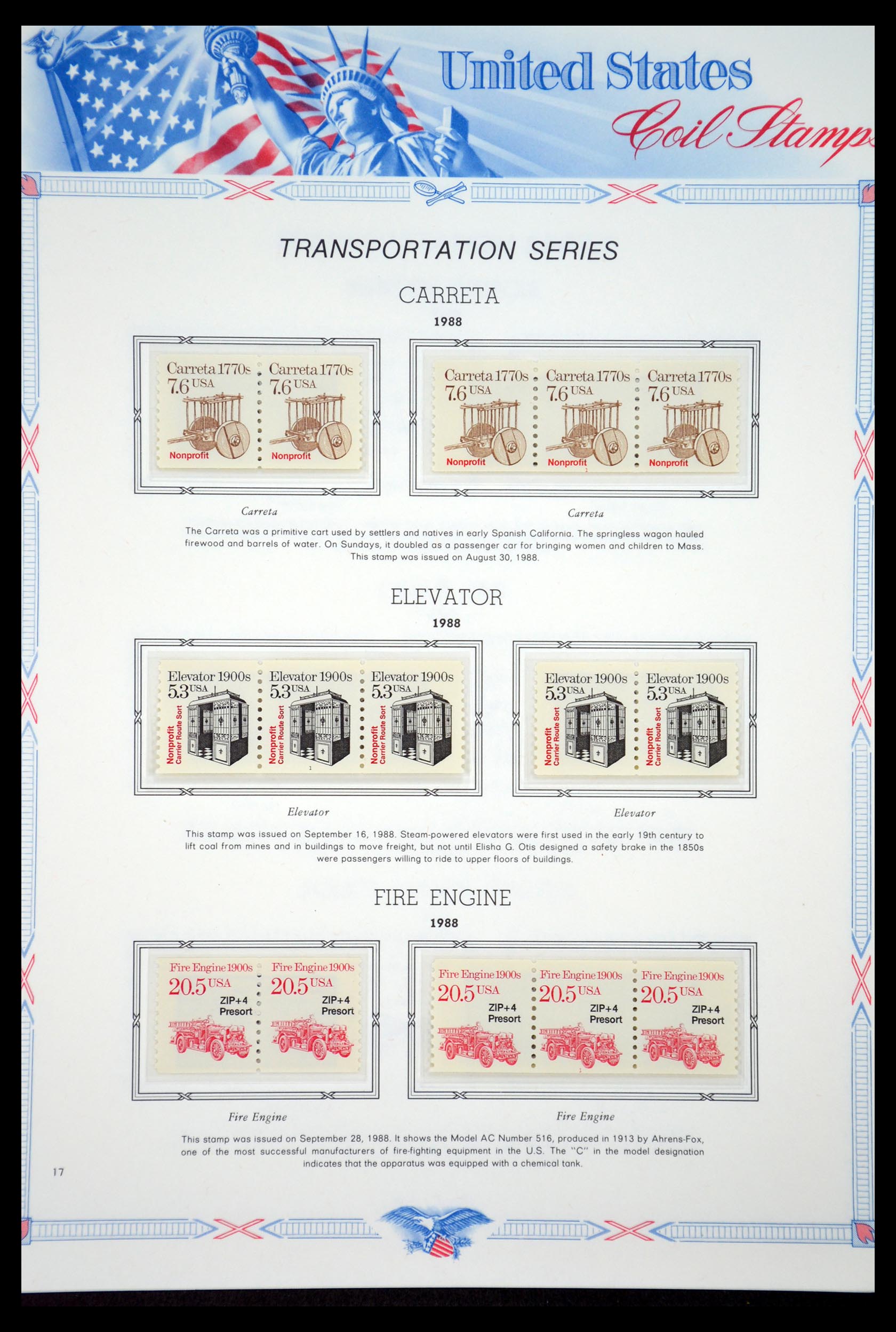 35066 379 - Stamp Collection 35066 USA 1965-2004.