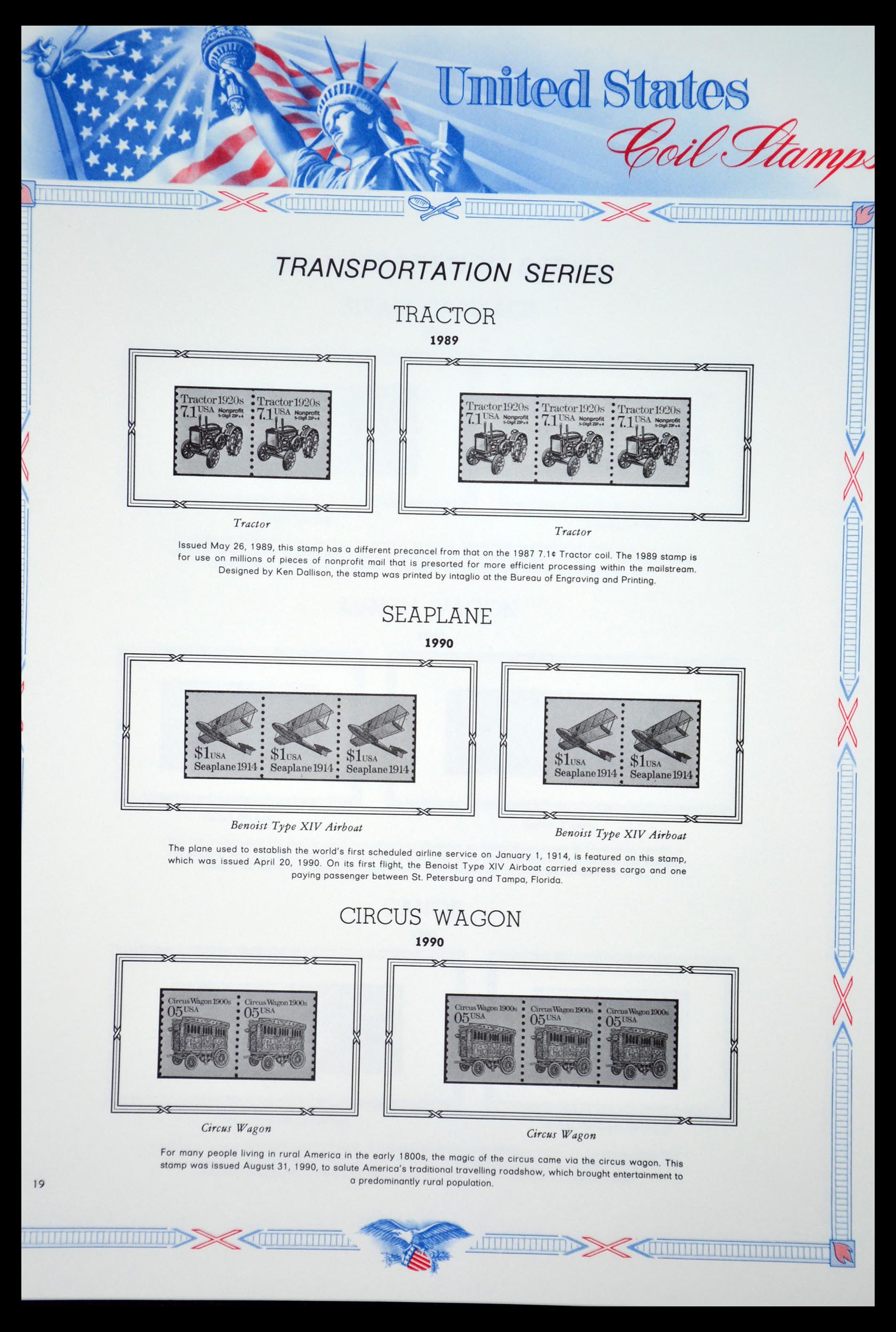 35066 381 - Stamp Collection 35066 USA 1965-2004.