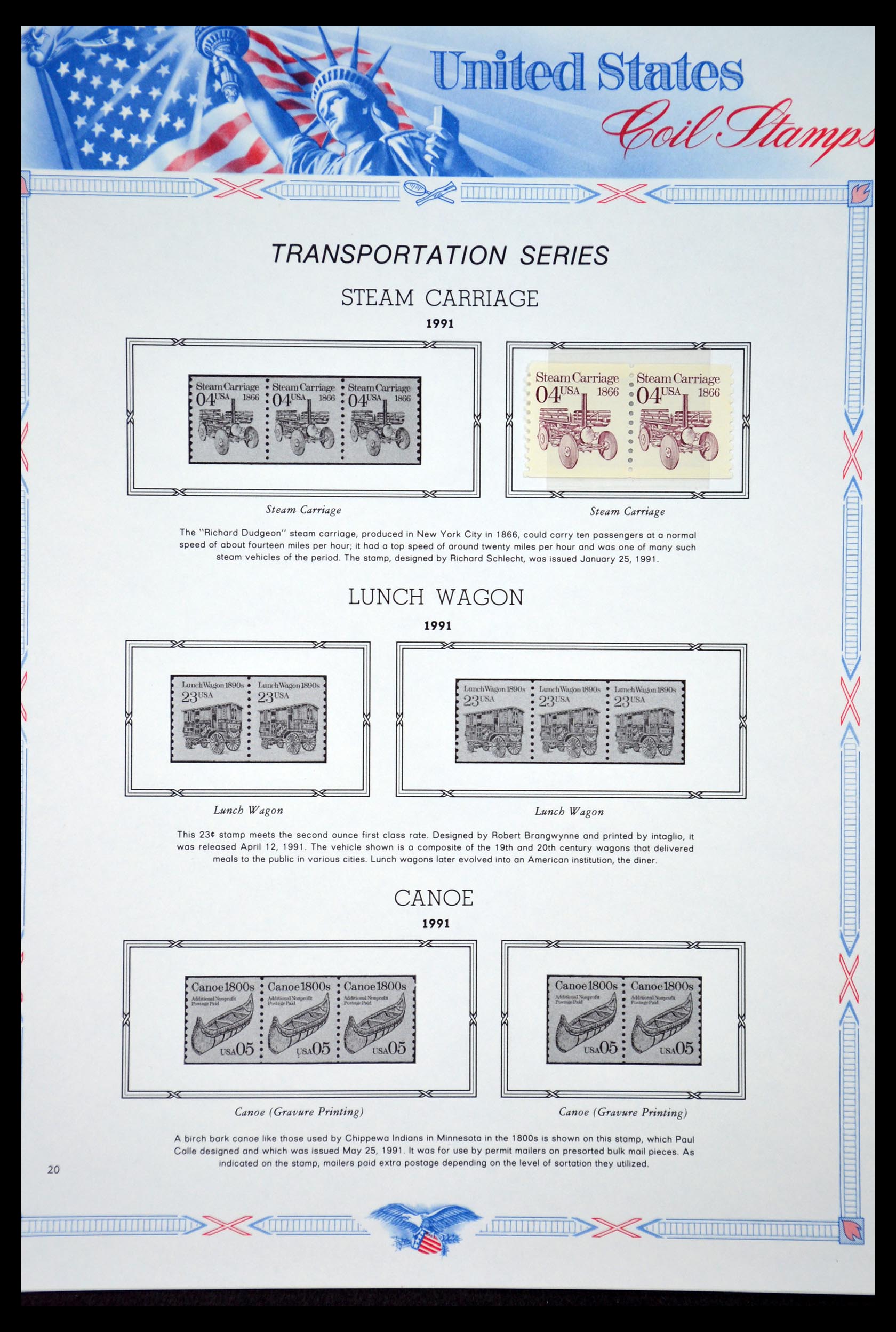 35066 382 - Stamp Collection 35066 USA 1965-2004.