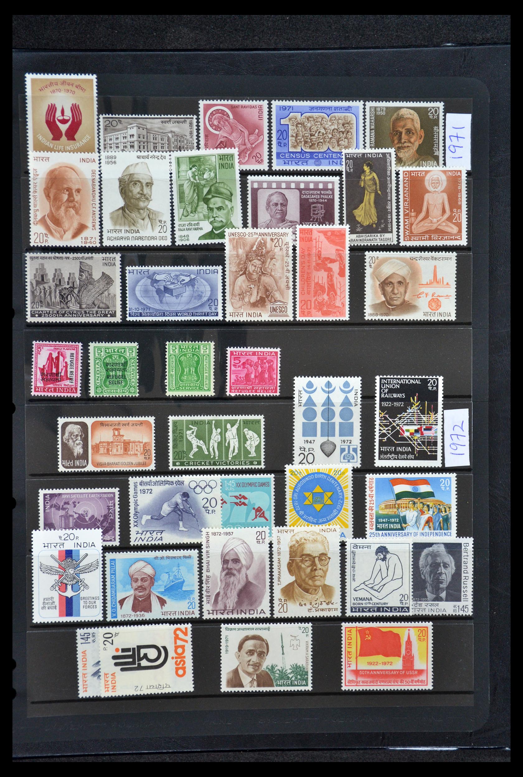 35067 001 - Postzegelverzameling 35067 India 1947-2016!!