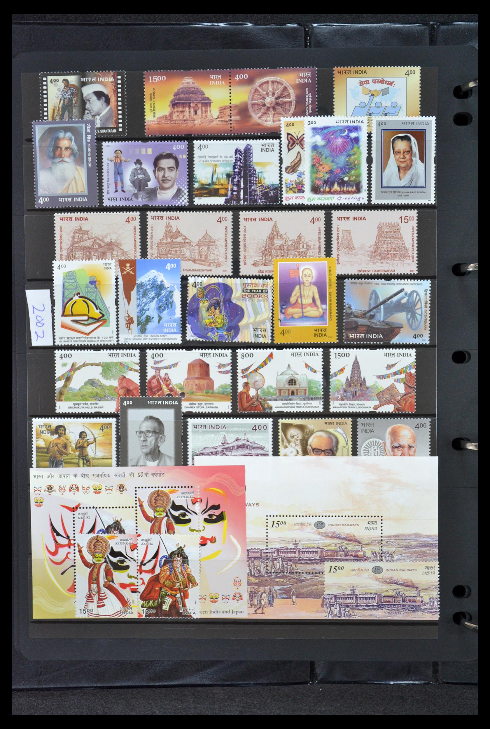 35067 036 - Postzegelverzameling 35067 India 1947-2016!!