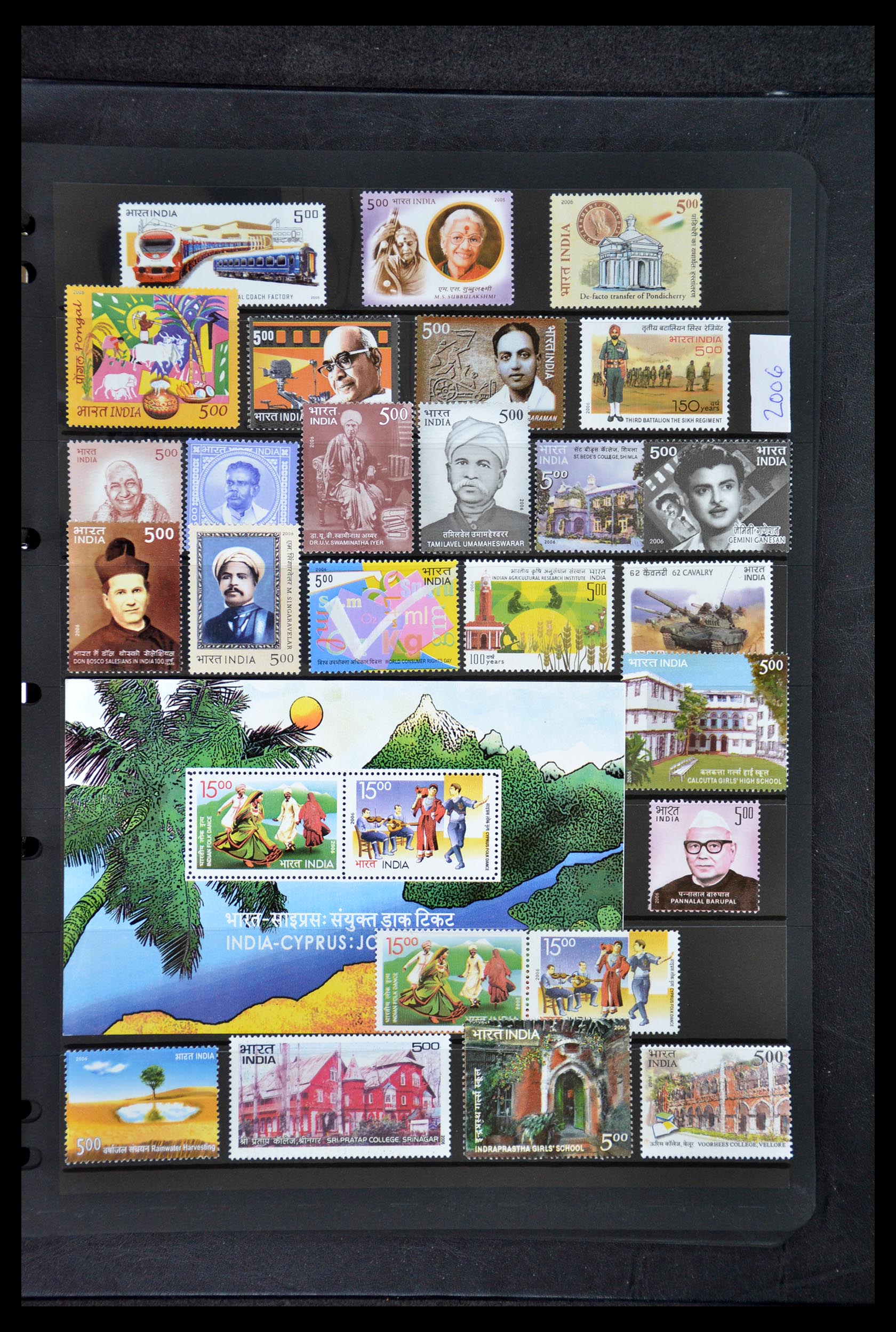 35067 047 - Postzegelverzameling 35067 India 1947-2016!!
