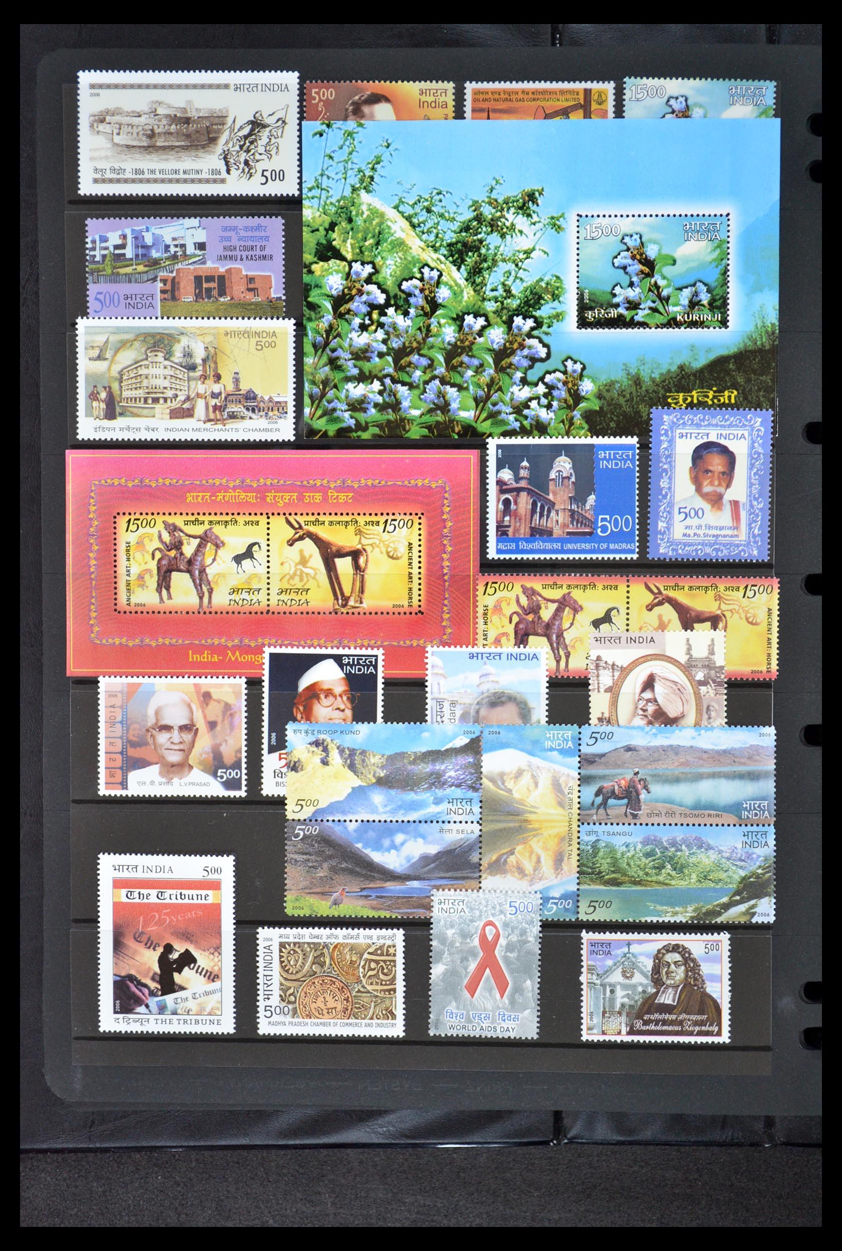 35067 049 - Postzegelverzameling 35067 India 1947-2016!!