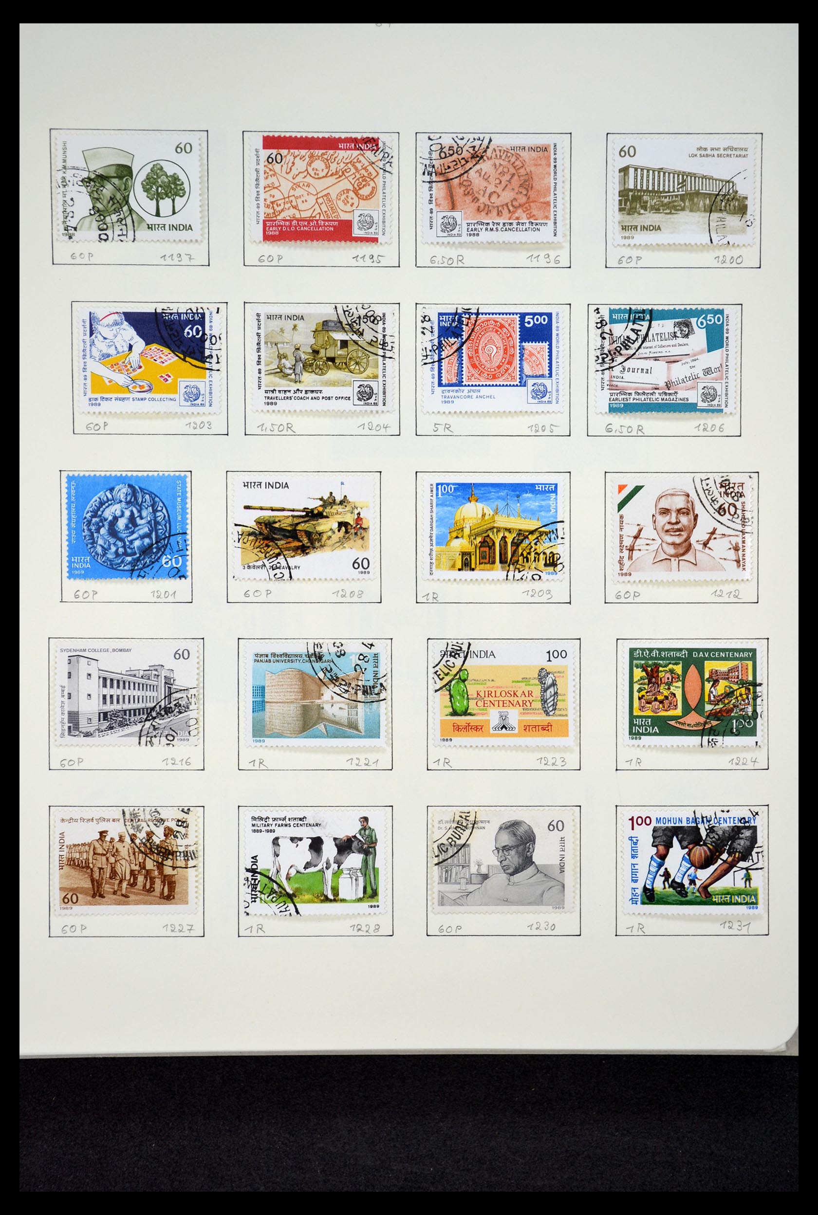 35067 053 - Postzegelverzameling 35067 India 1947-2016!!