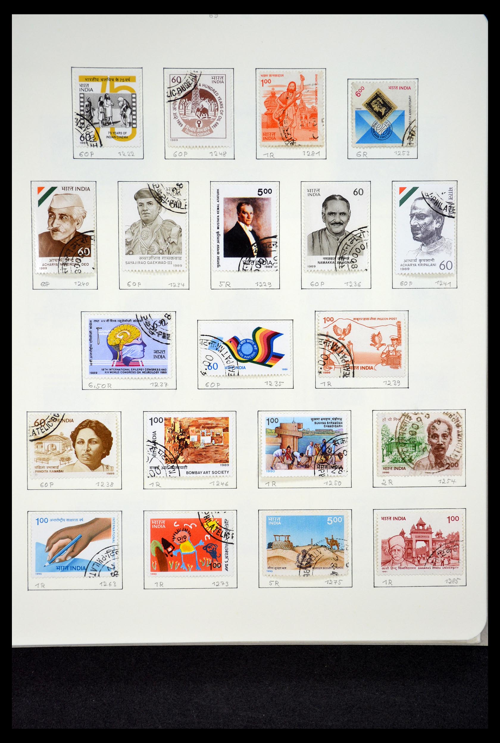 35067 055 - Stamp Collection 35067 India 1947-2016!!