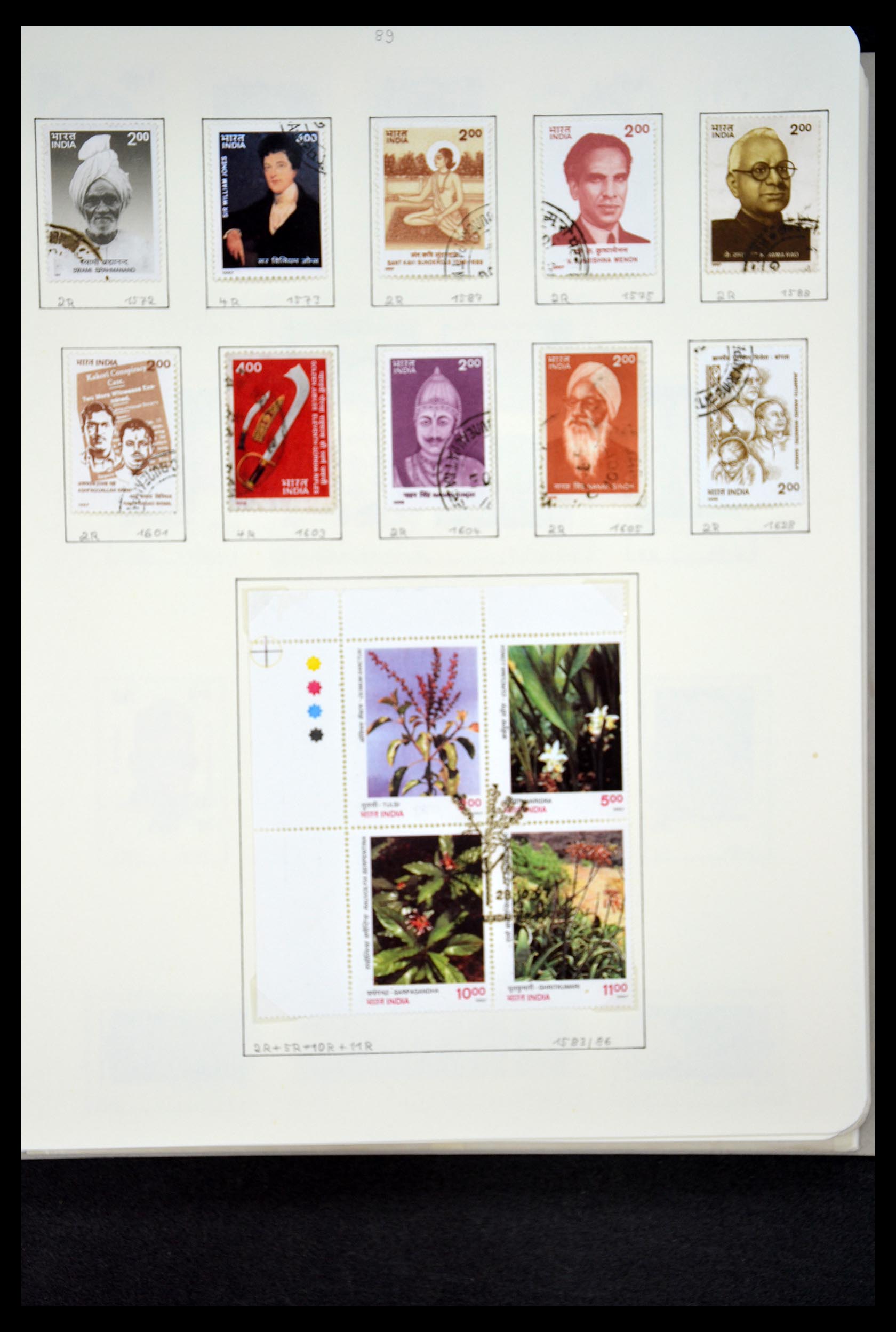 35067 075 - Postzegelverzameling 35067 India 1947-2016!!