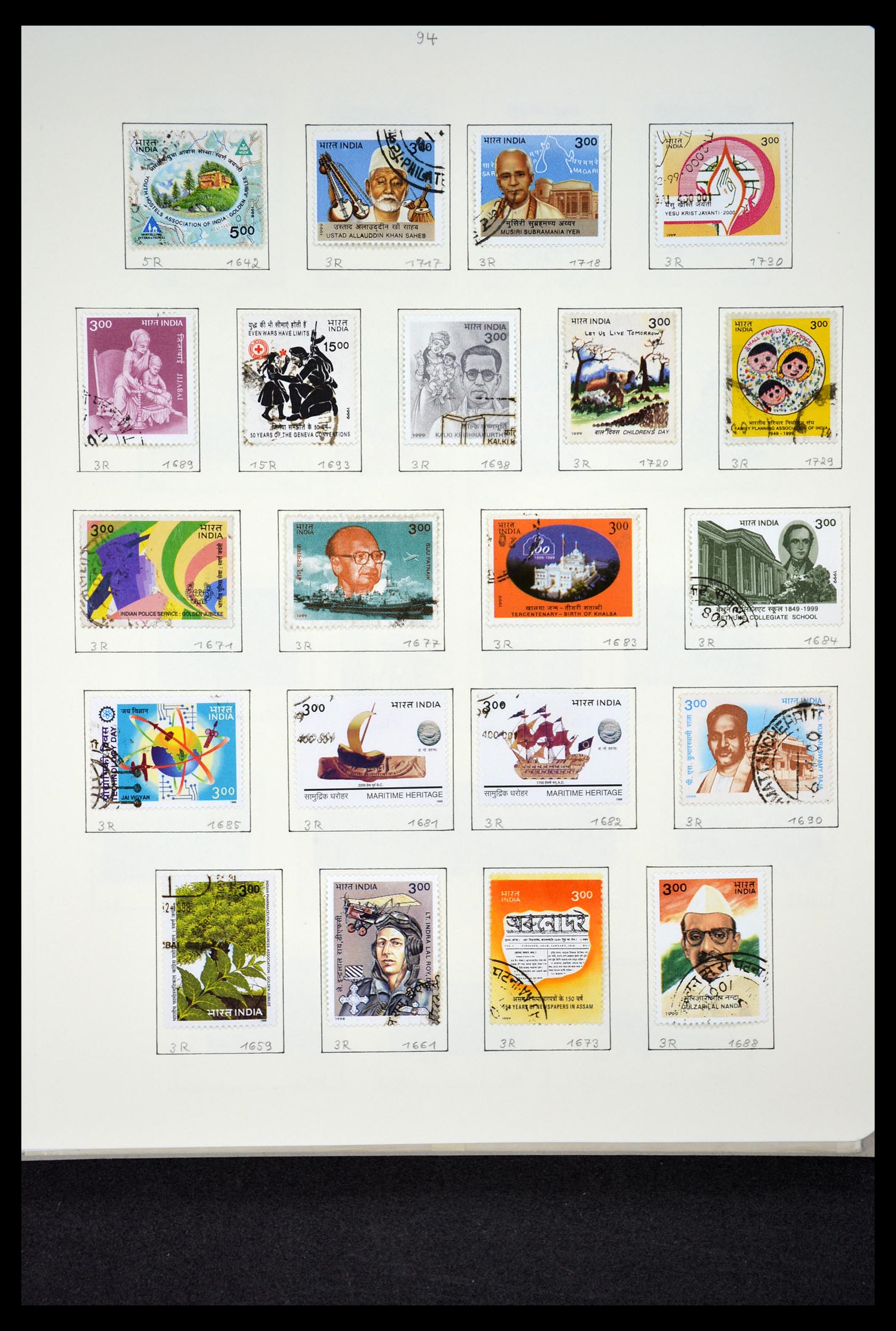 35067 080 - Stamp Collection 35067 India 1947-2016!!