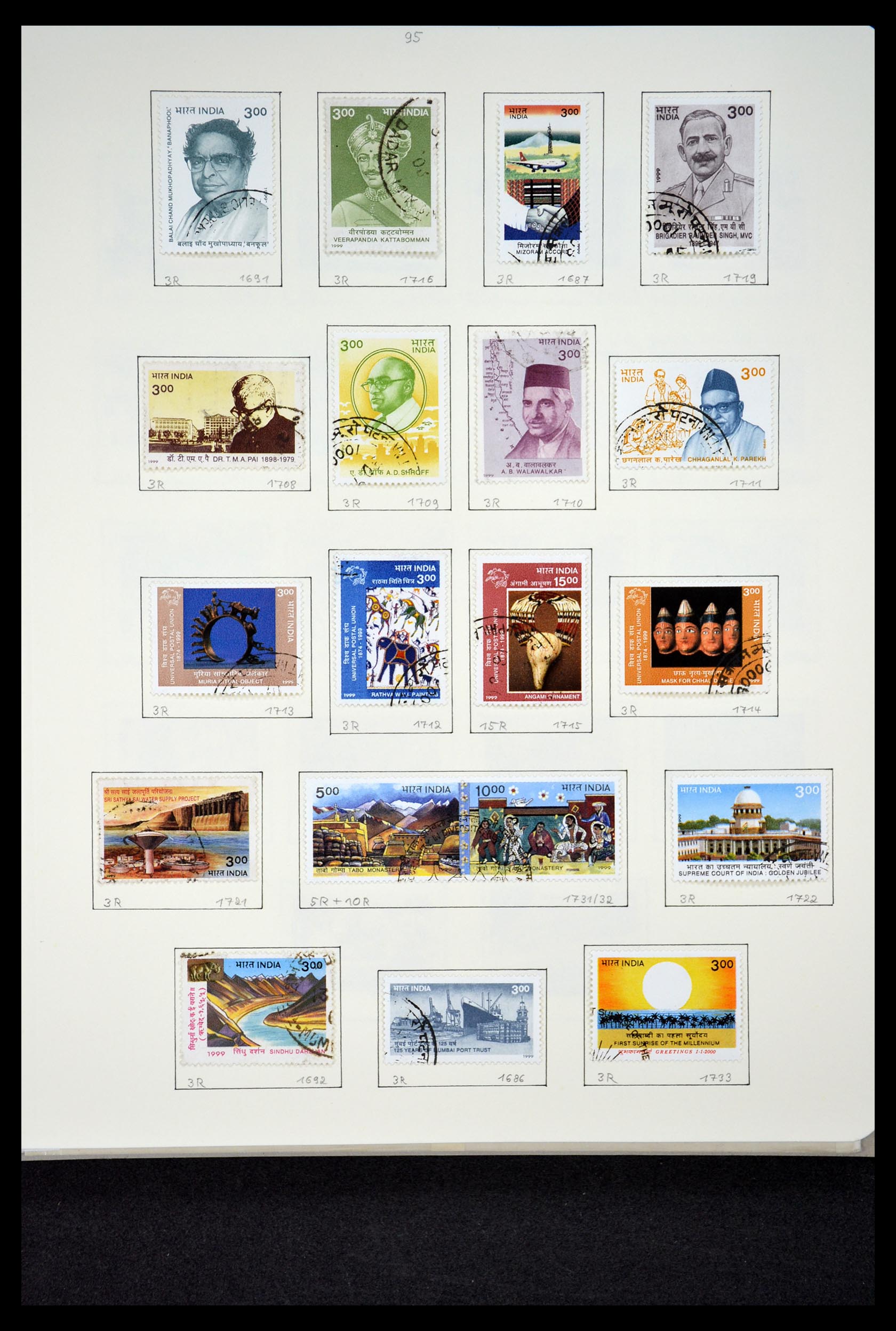 35067 081 - Stamp Collection 35067 India 1947-2016!!
