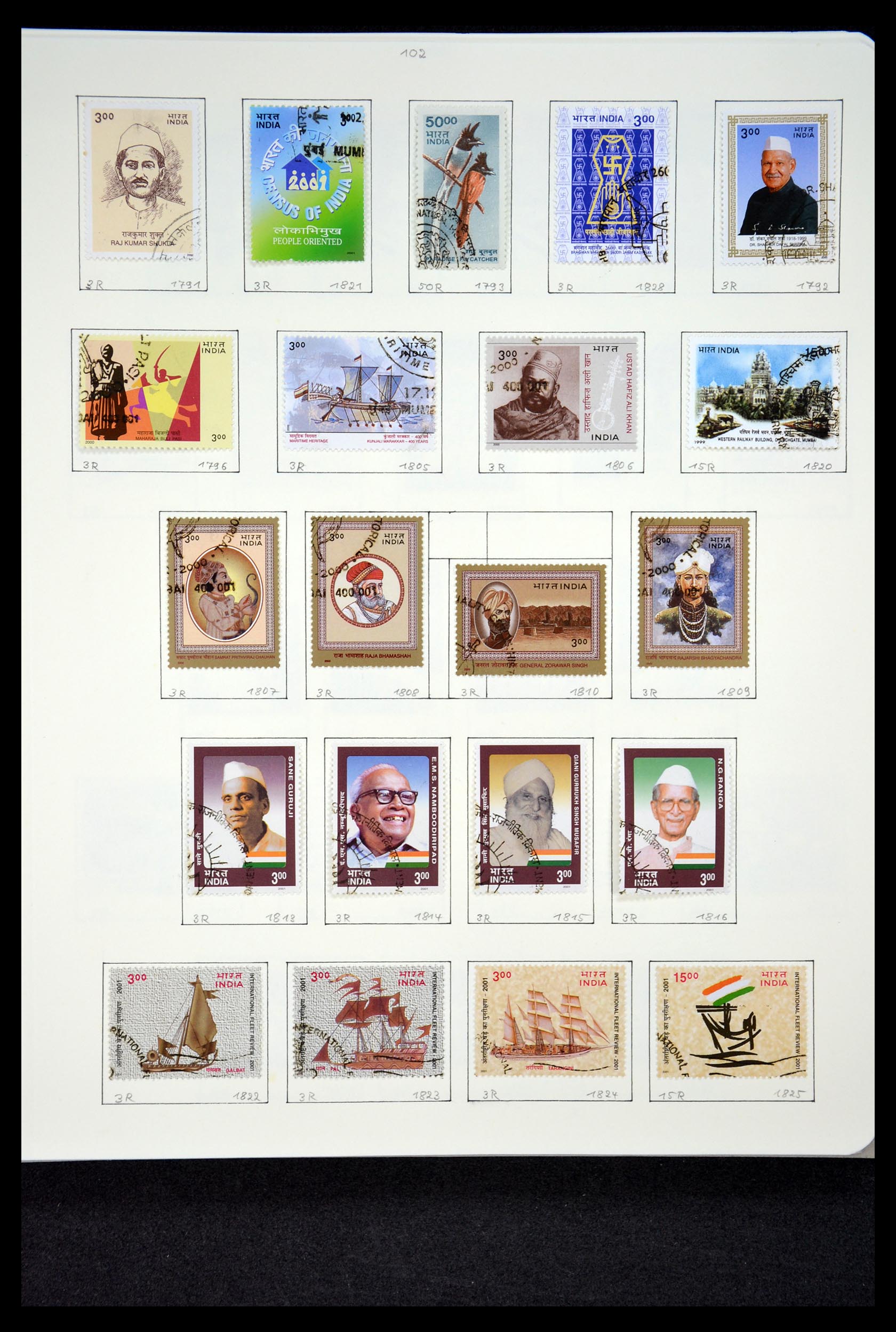 35067 088 - Stamp Collection 35067 India 1947-2016!!