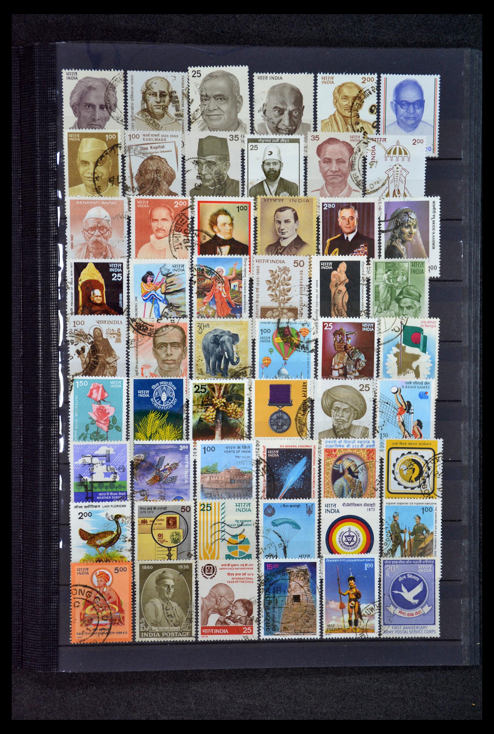 35067 171 - Postzegelverzameling 35067 India 1947-2016!!