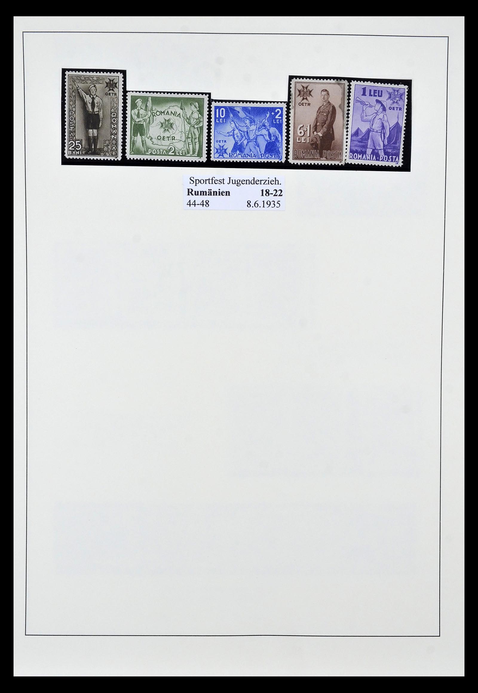 35069 002 - Postzegelverzameling 35069 Motief scouting 1925-2010.