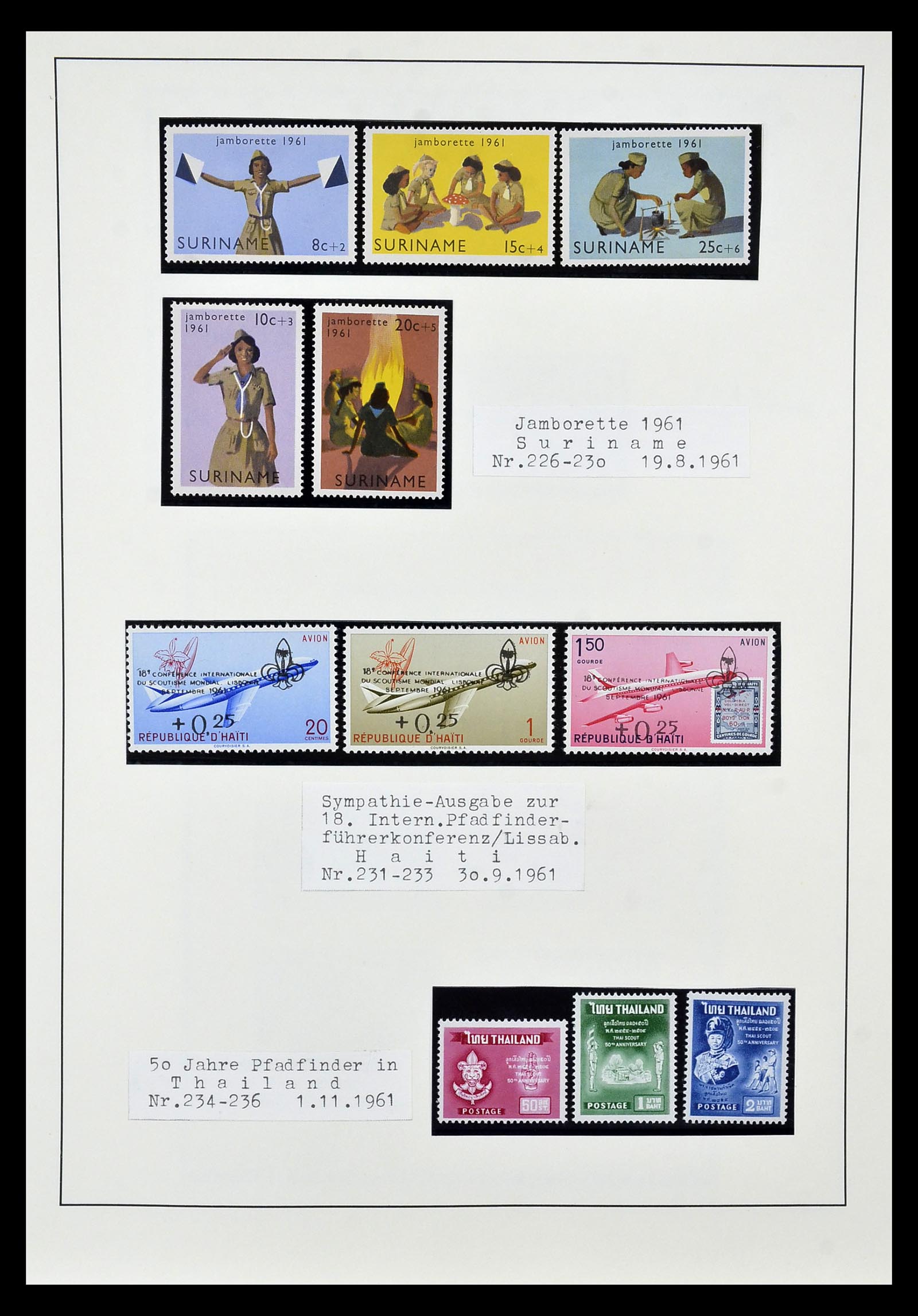 35069 018 - Stamp Collection 35069 Thematics Scouting 1925-2010.