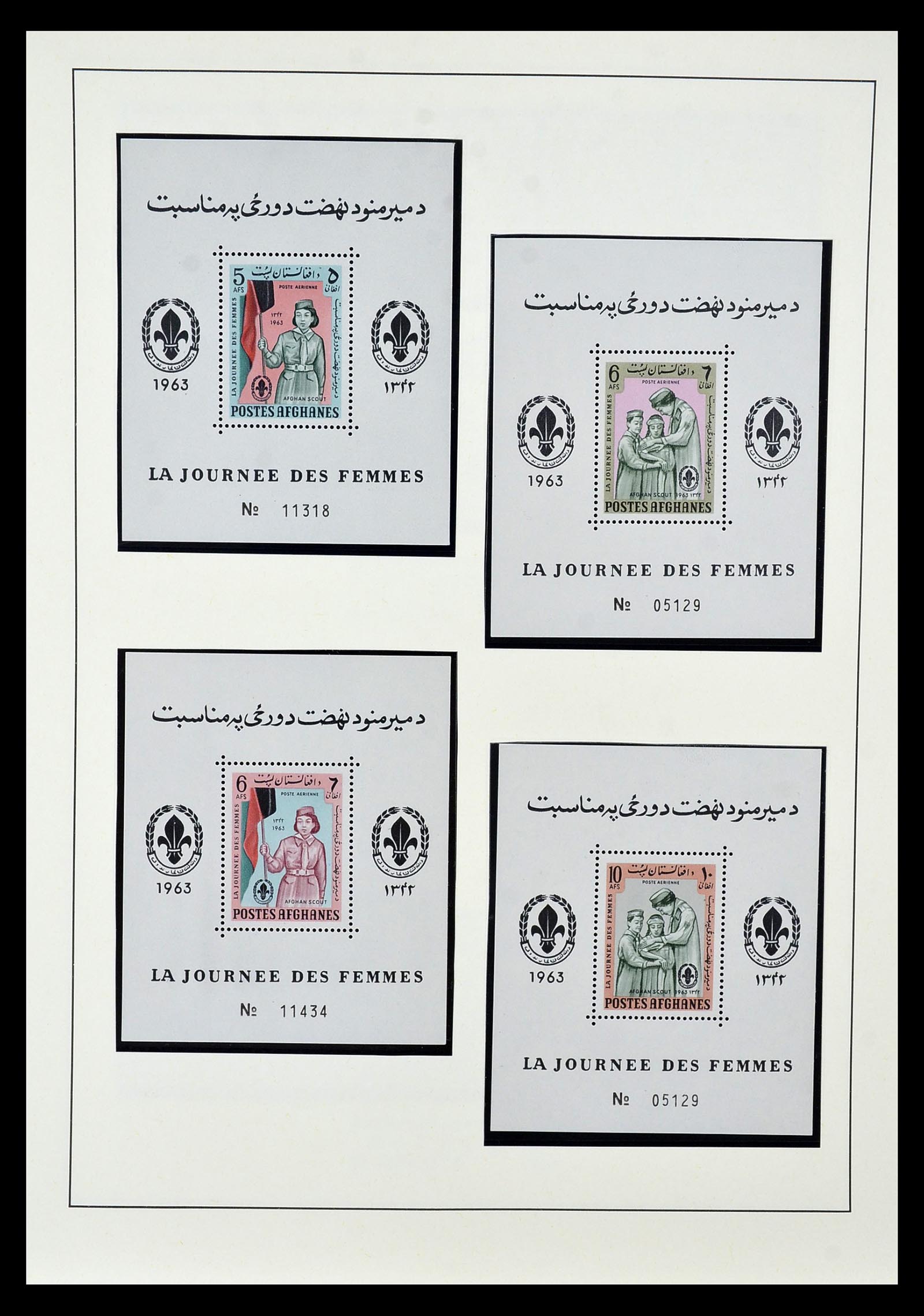 35069 033 - Postzegelverzameling 35069 Motief scouting 1925-2010.