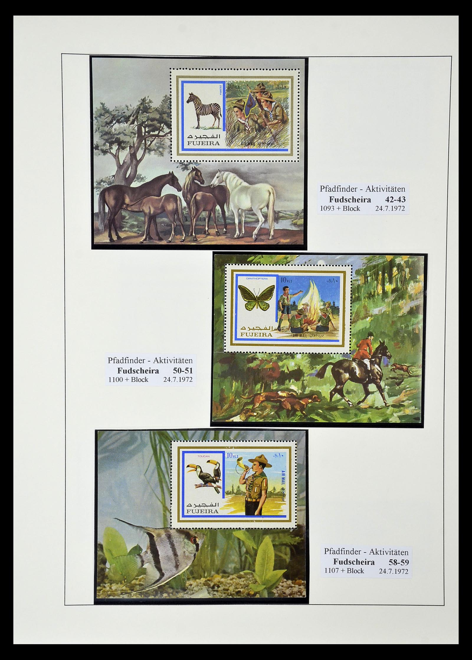 35069 106 - Postzegelverzameling 35069 Motief scouting 1925-2010.