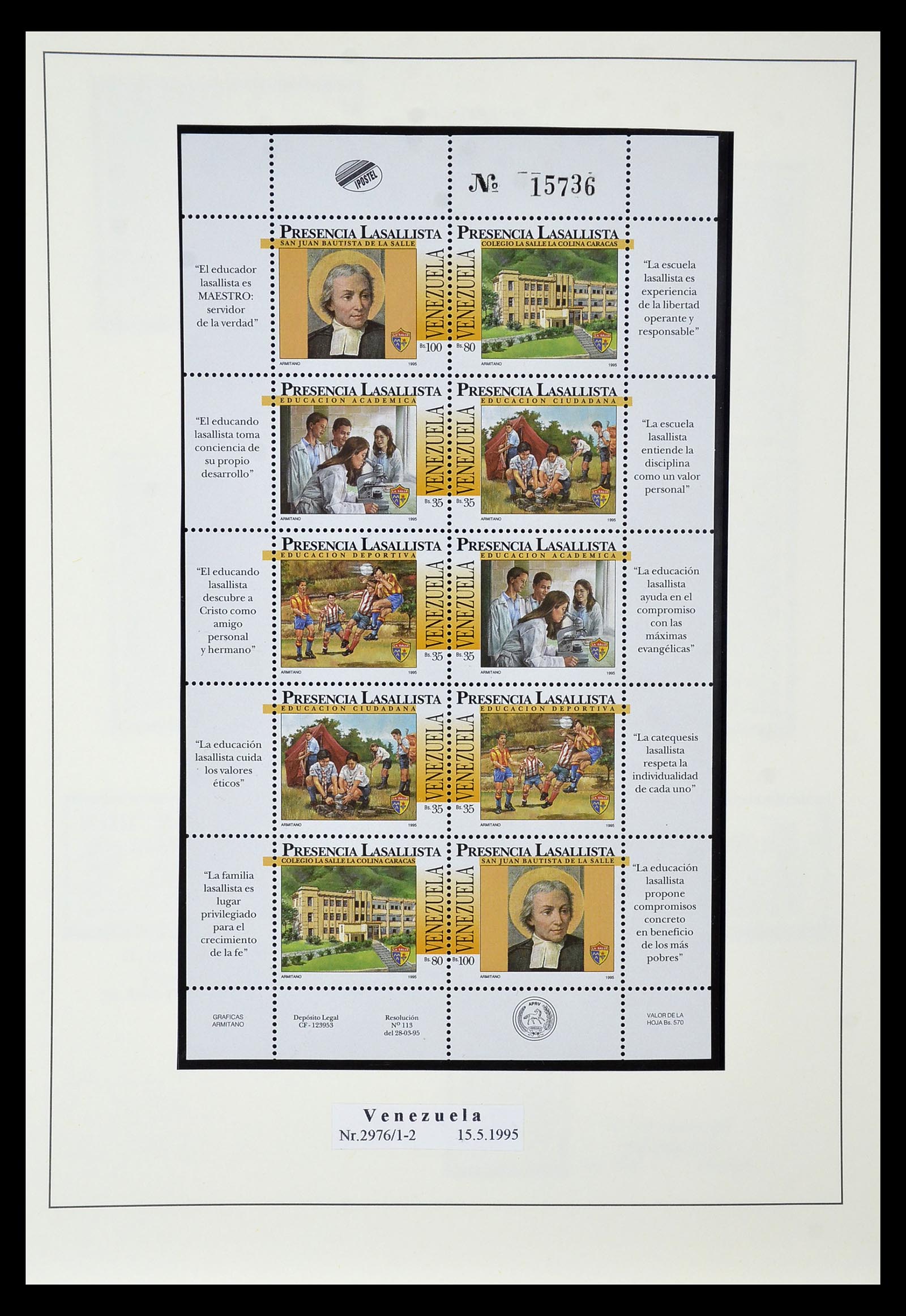 35069 521 - Postzegelverzameling 35069 Motief scouting 1925-2010.