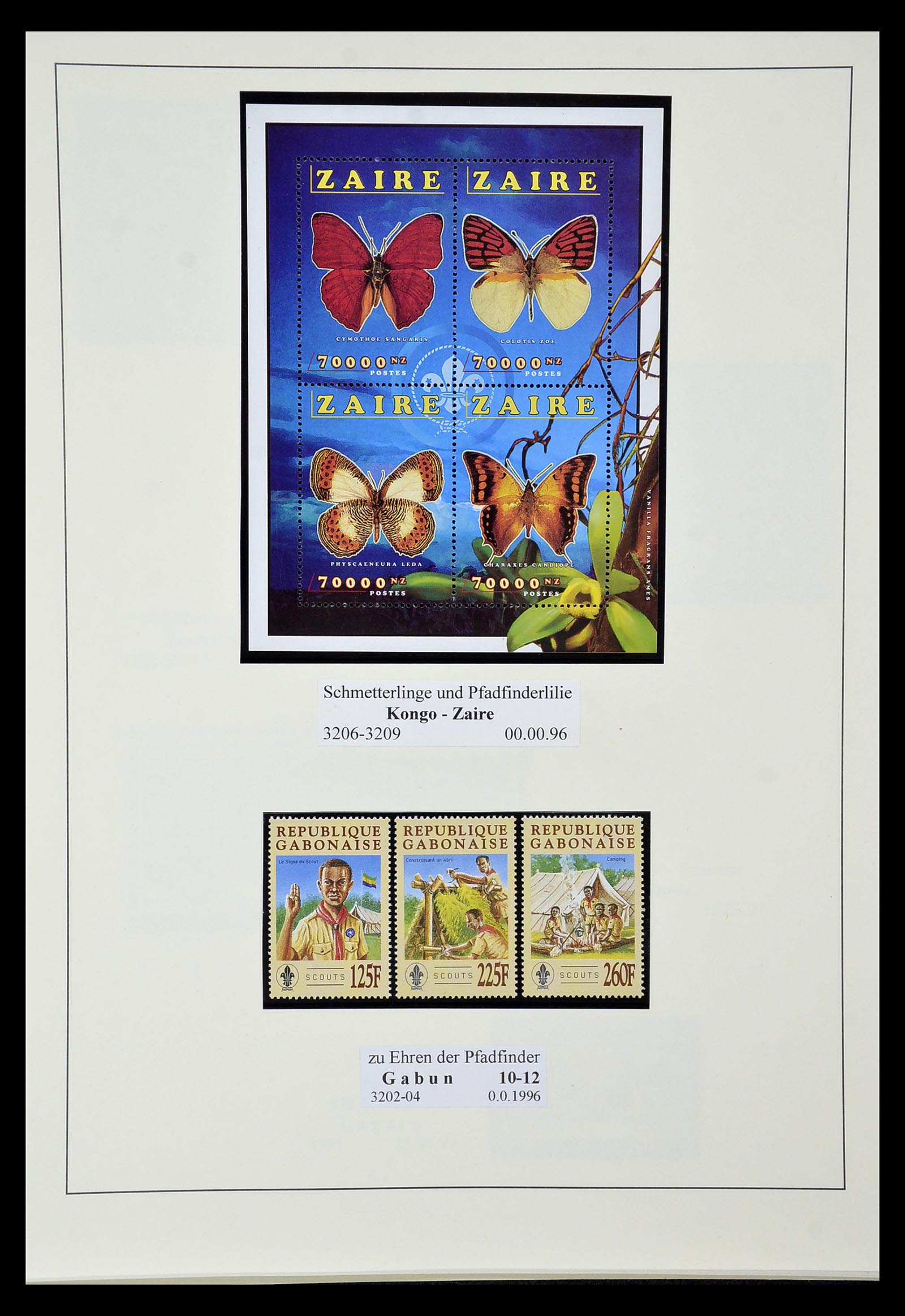 35069 551 - Postzegelverzameling 35069 Motief scouting 1925-2010.