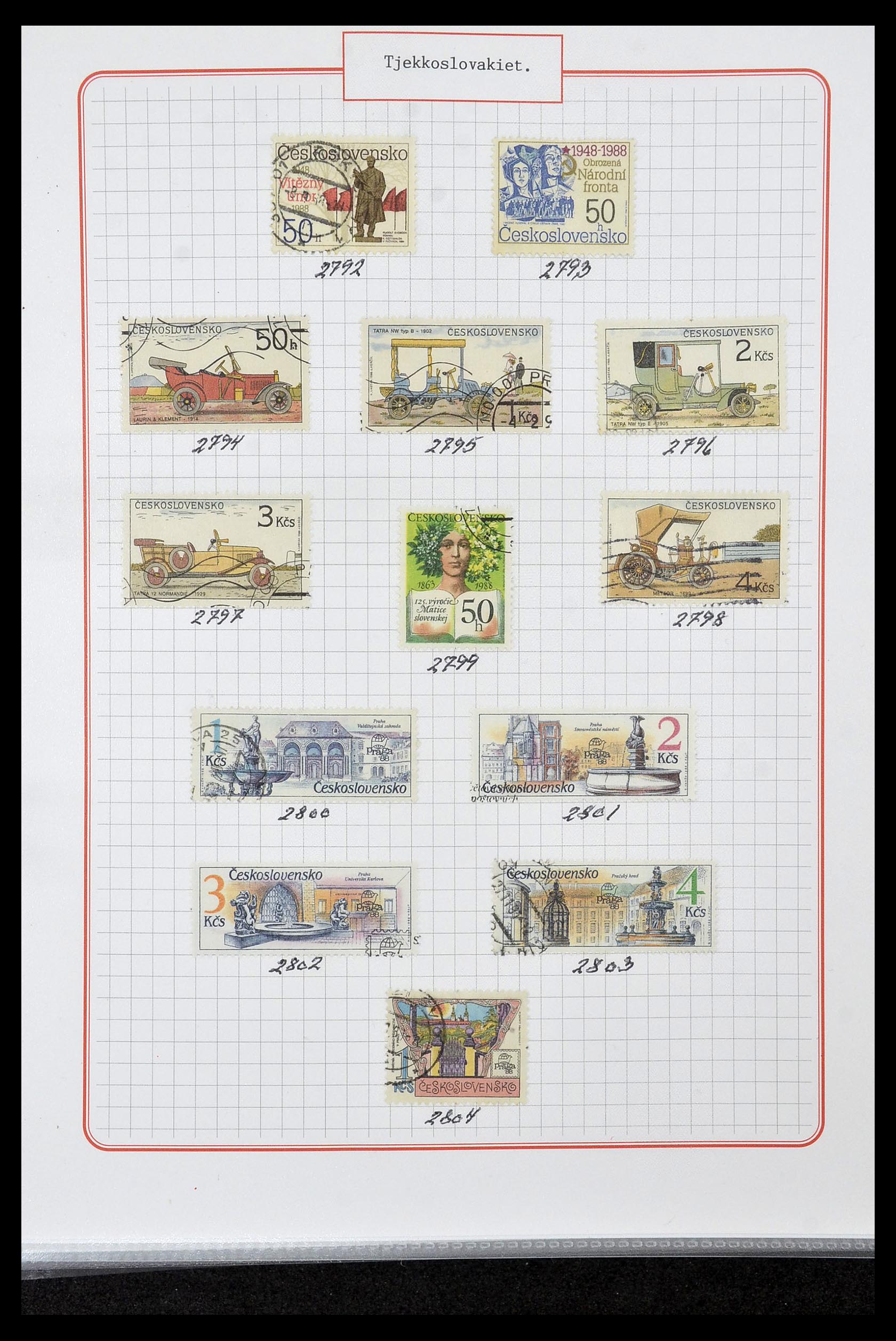 35070 0004 - Postzegelverzameling 35070 Europese landen 1860-2018.