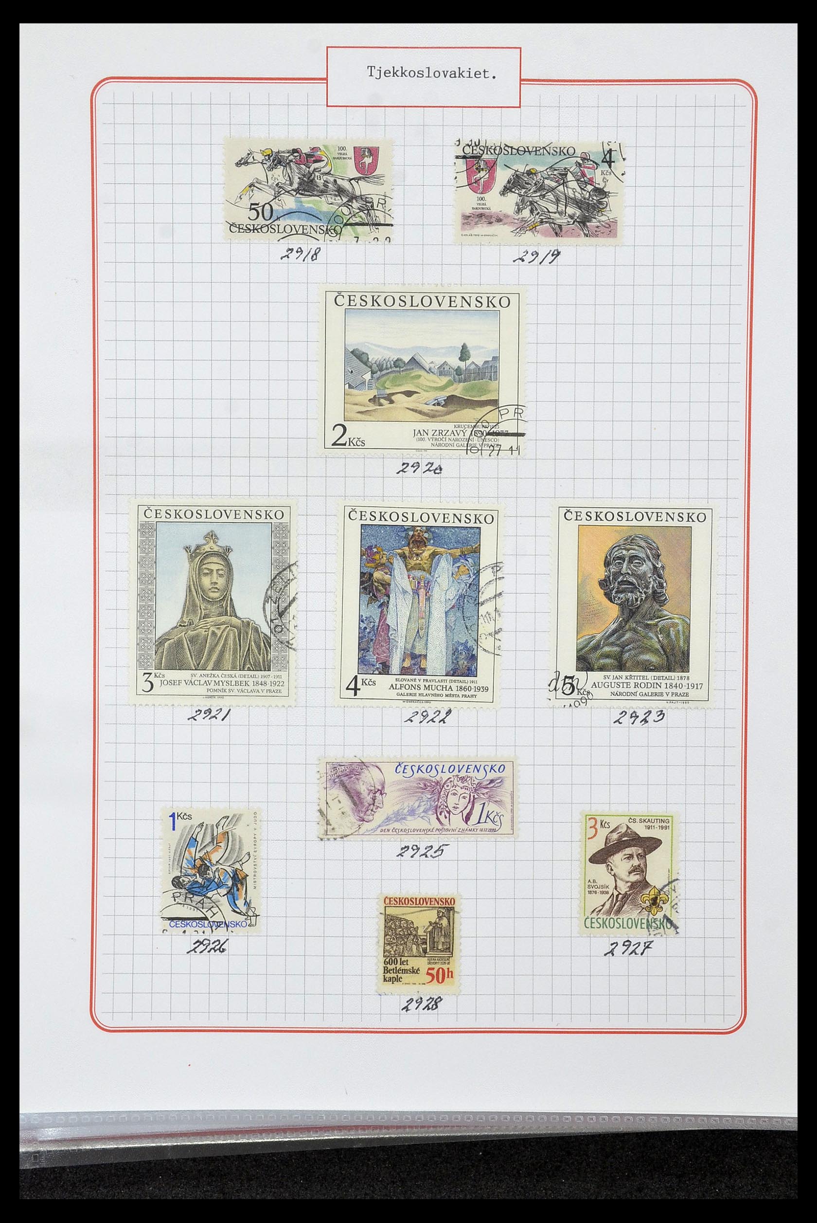 35070 0041 - Postzegelverzameling 35070 Europese landen 1860-2018.