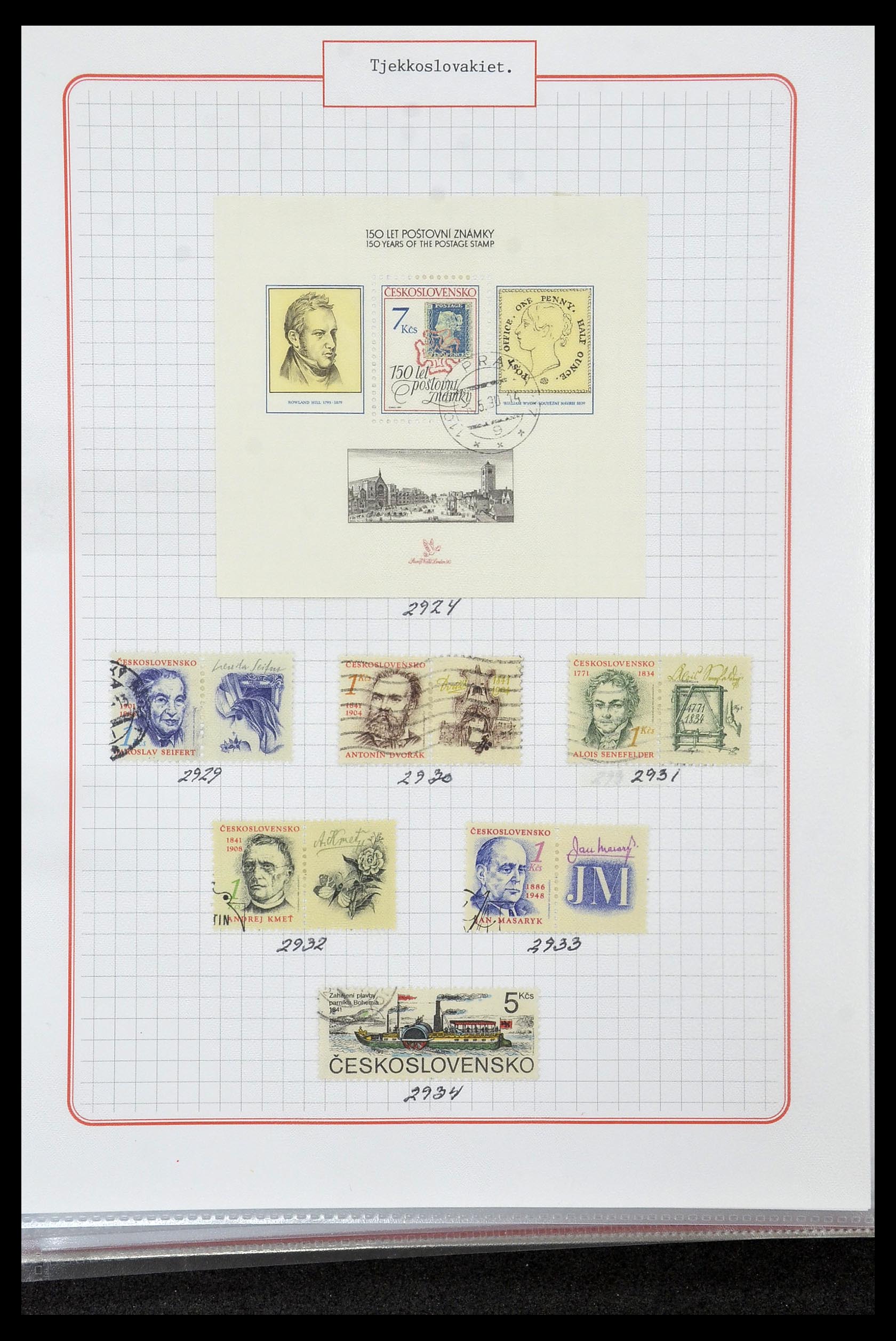 35070 0042 - Postzegelverzameling 35070 Europese landen 1860-2018.