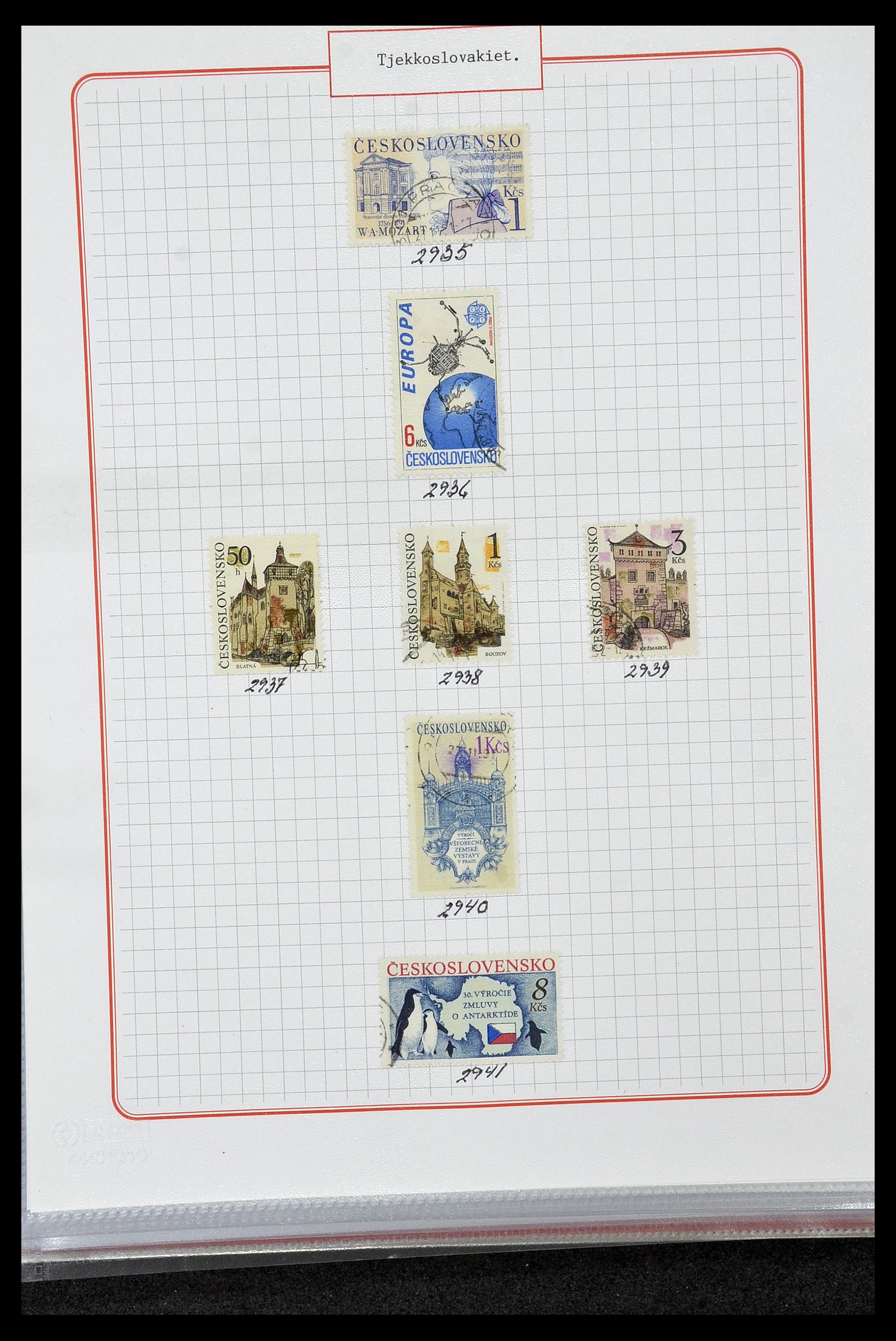 35070 0043 - Postzegelverzameling 35070 Europese landen 1860-2018.