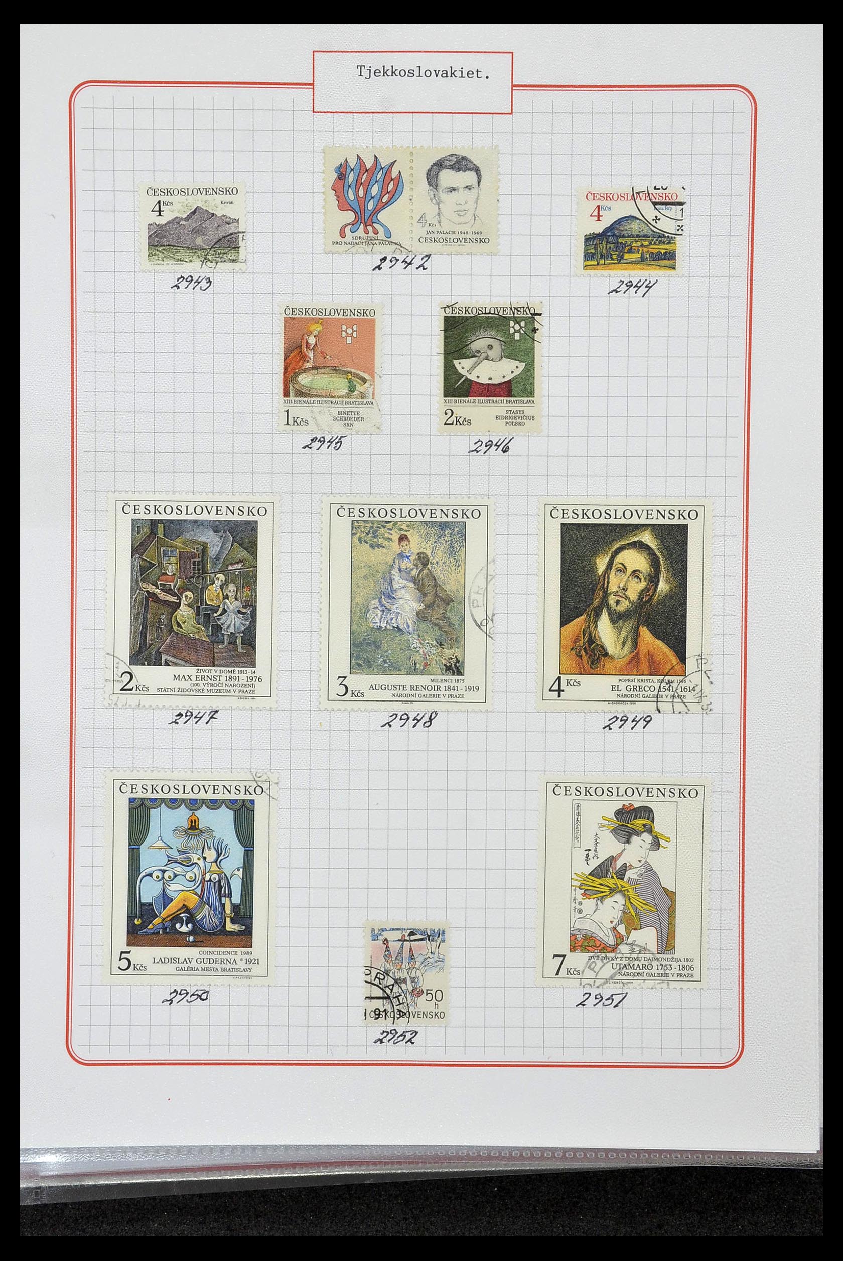 35070 0044 - Postzegelverzameling 35070 Europese landen 1860-2018.