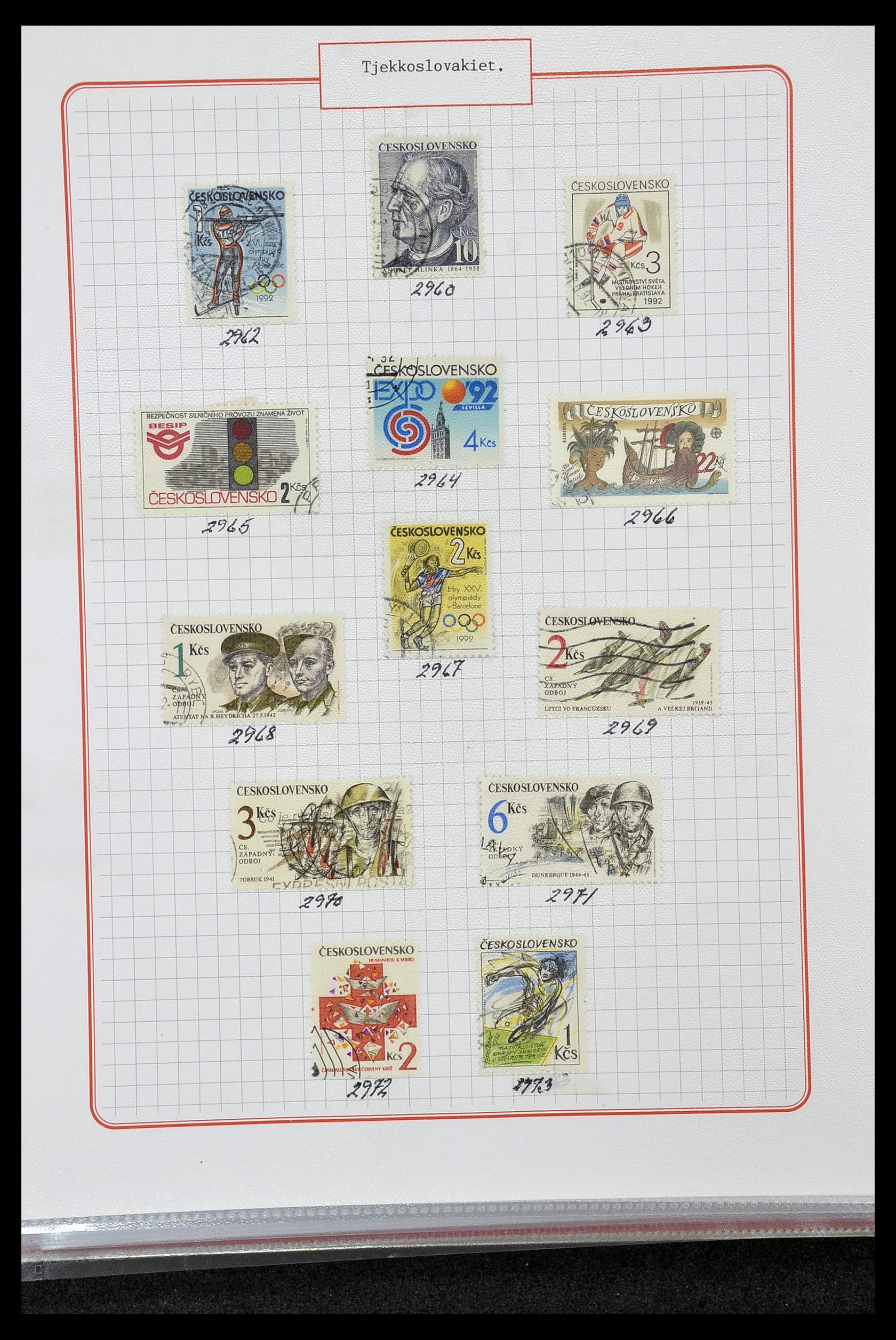 35070 0046 - Postzegelverzameling 35070 Europese landen 1860-2018.