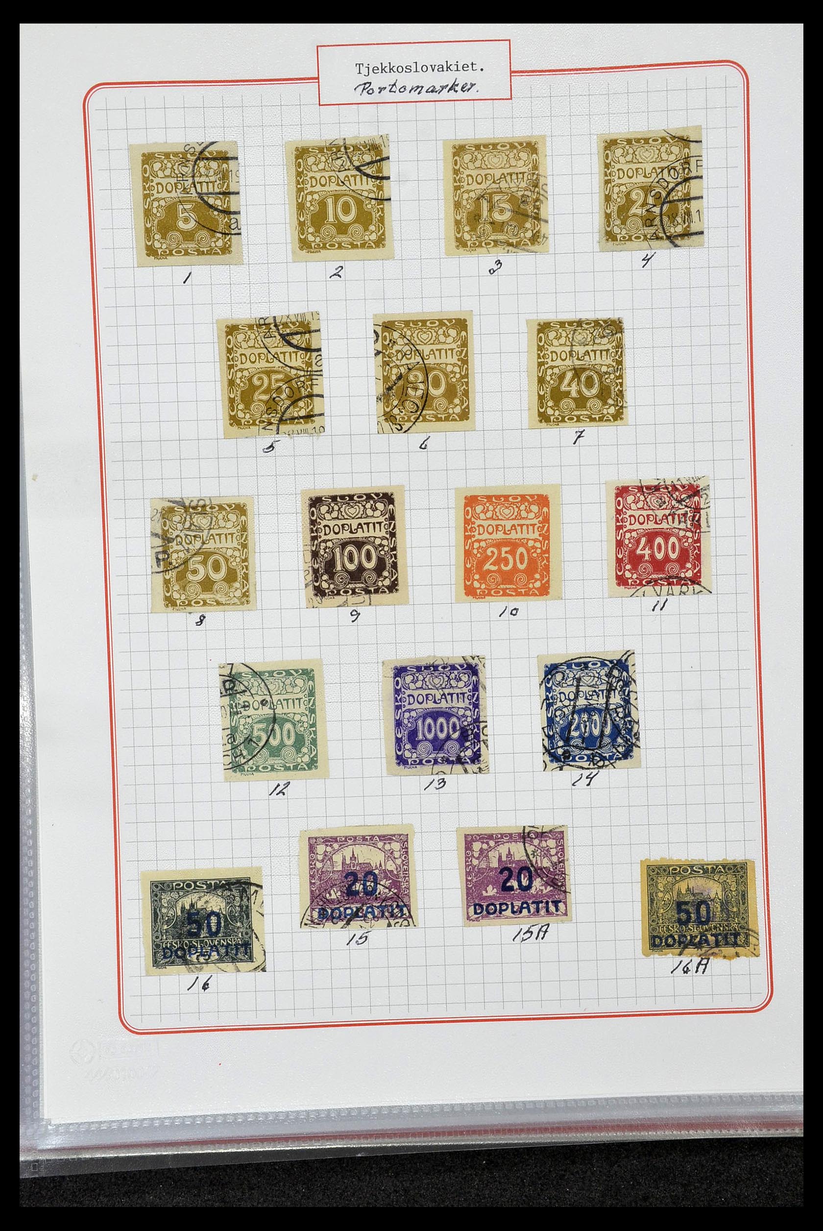 35070 0055 - Postzegelverzameling 35070 Europese landen 1860-2018.