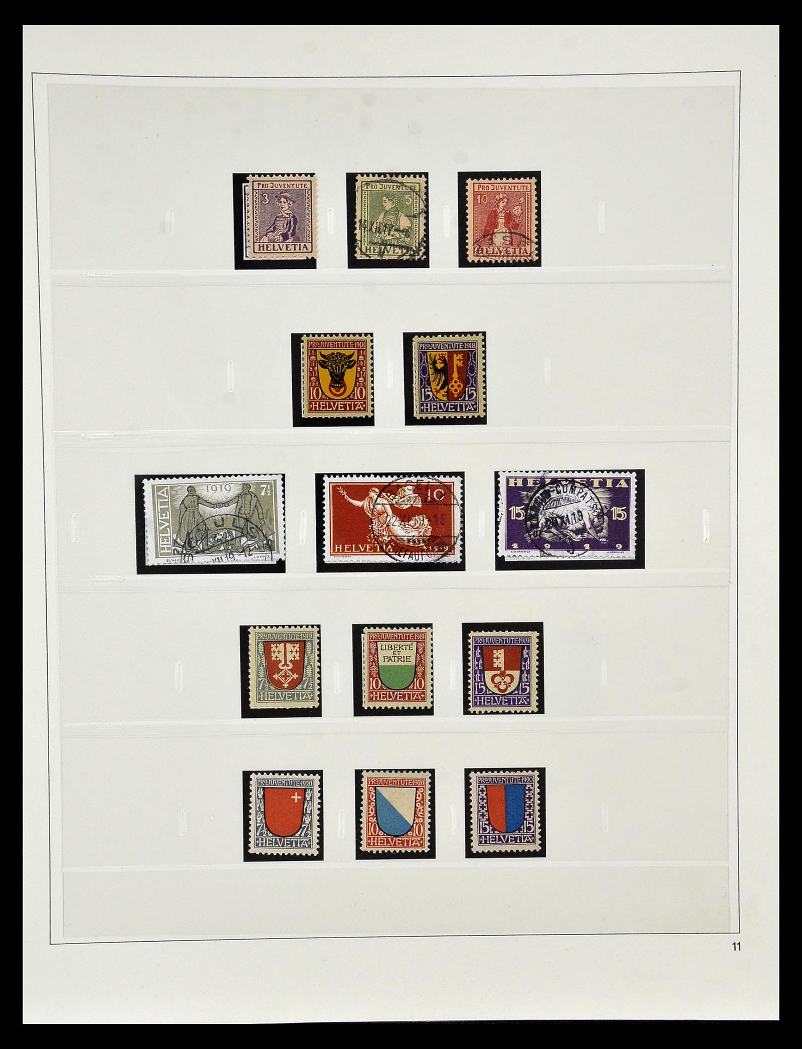 35072 011 - Postzegelverzameling 35072 Zwitserland 1850-2005.