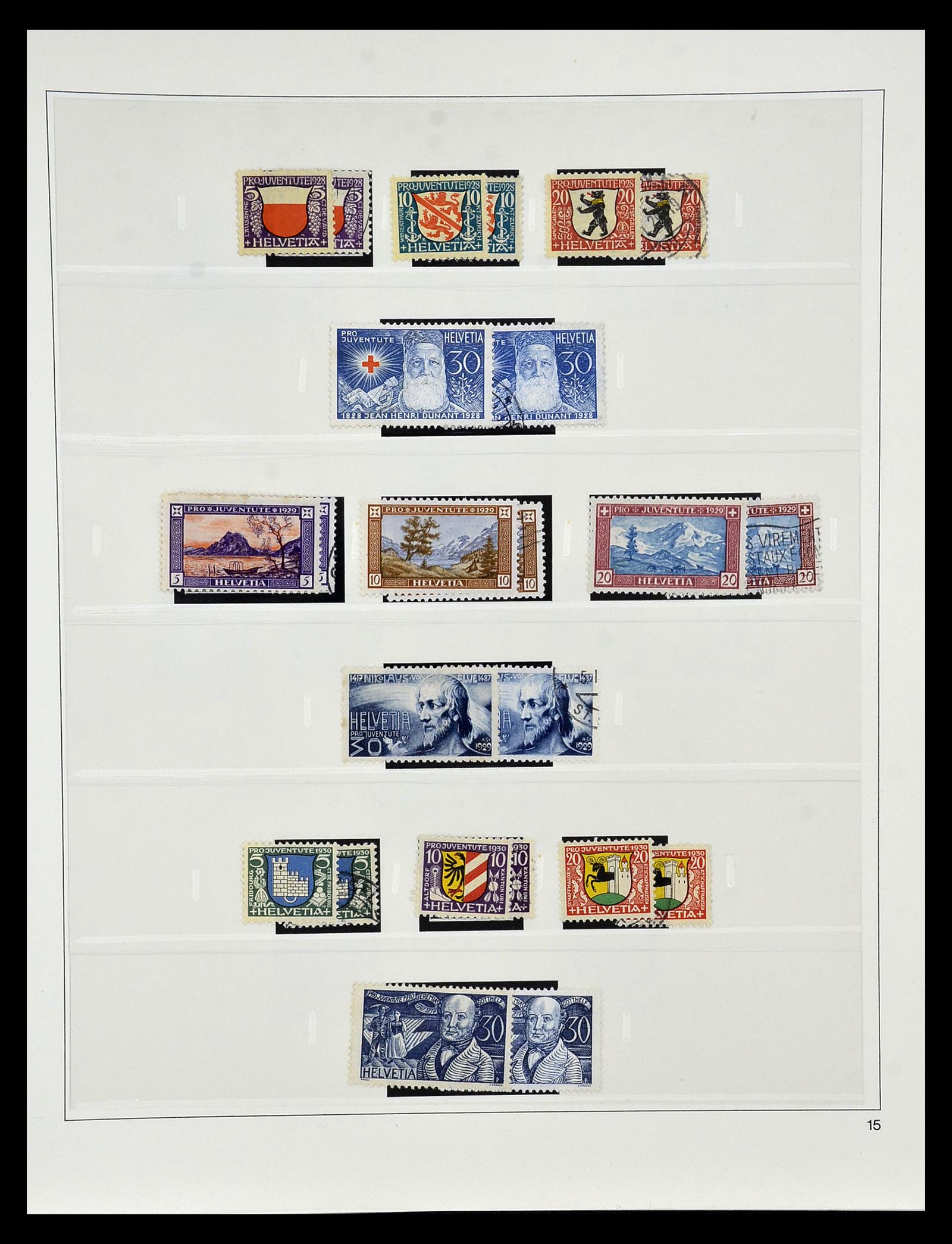 35072 015 - Stamp Collection 35072 Switzerland 1850-2005.