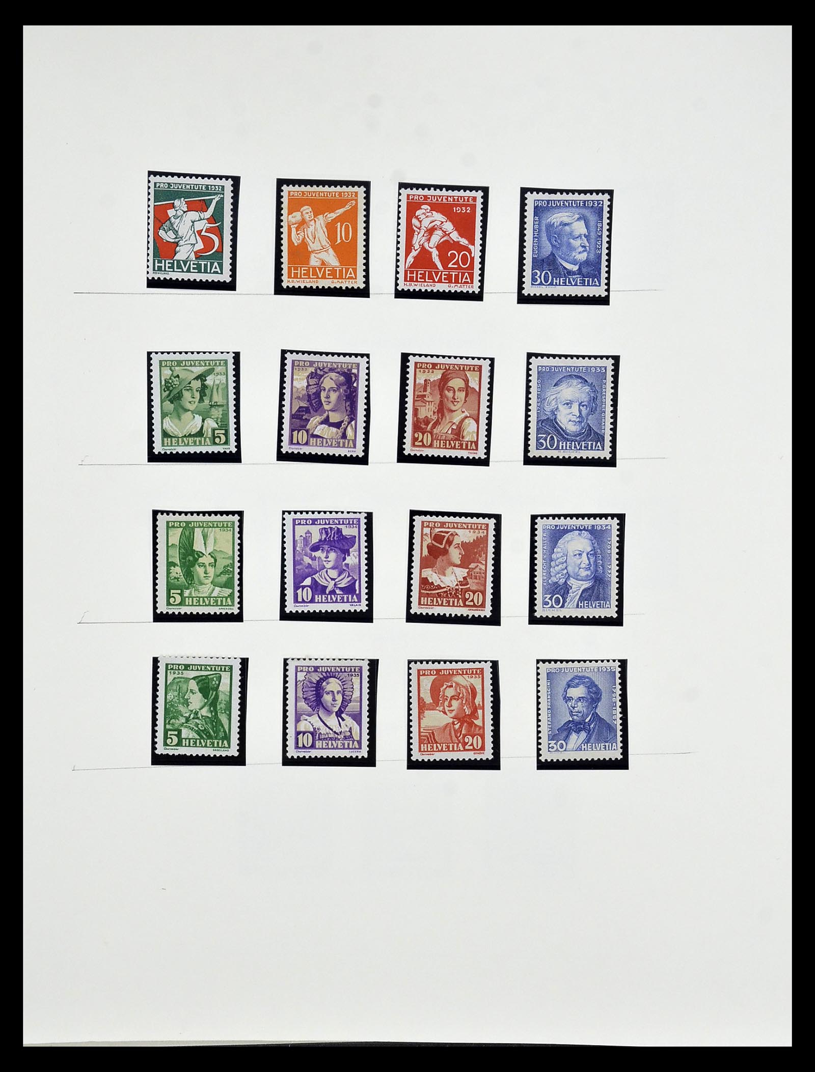 35072 017 - Postzegelverzameling 35072 Zwitserland 1850-2005.