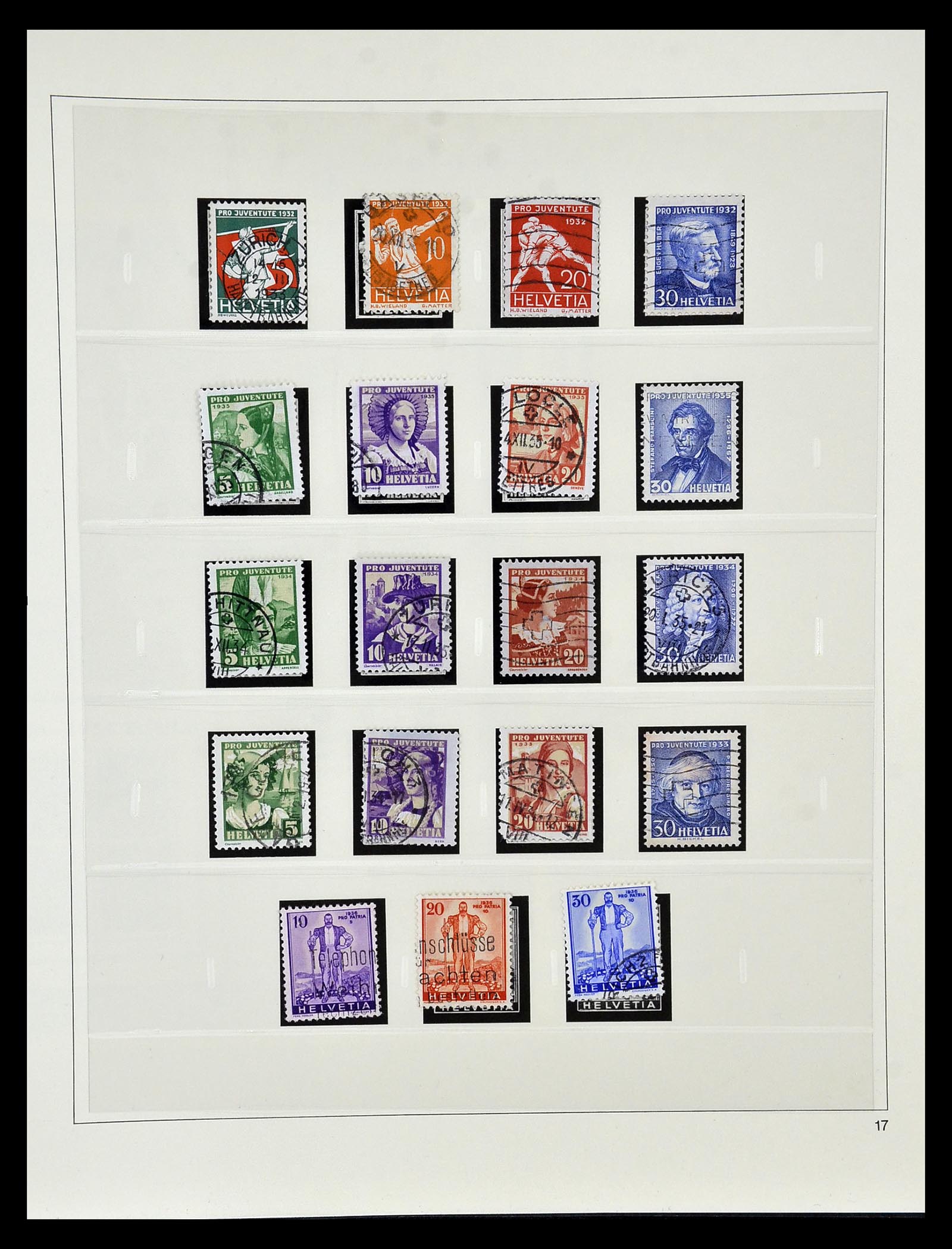 35072 018 - Stamp Collection 35072 Switzerland 1850-2005.