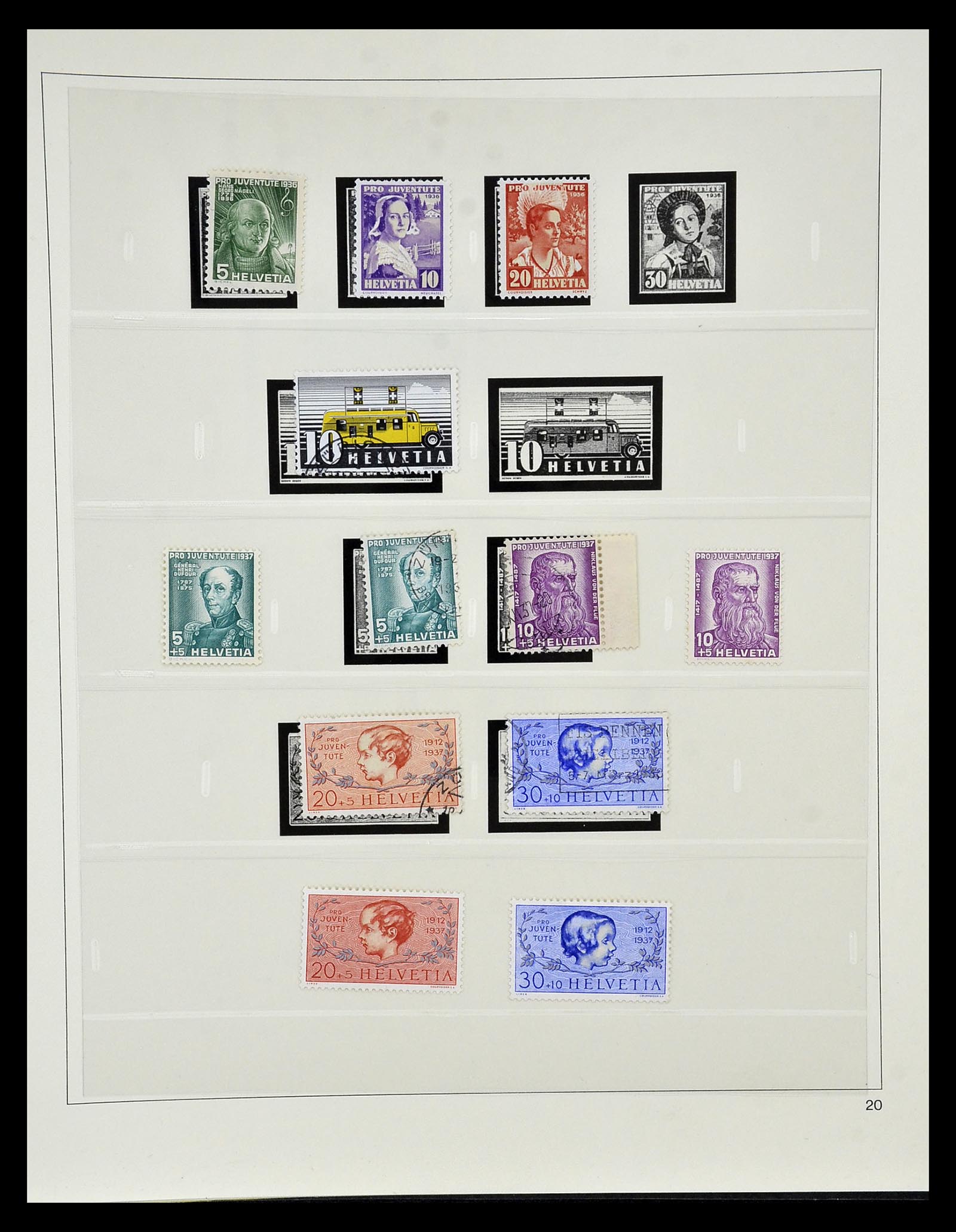 35072 022 - Stamp Collection 35072 Switzerland 1850-2005.