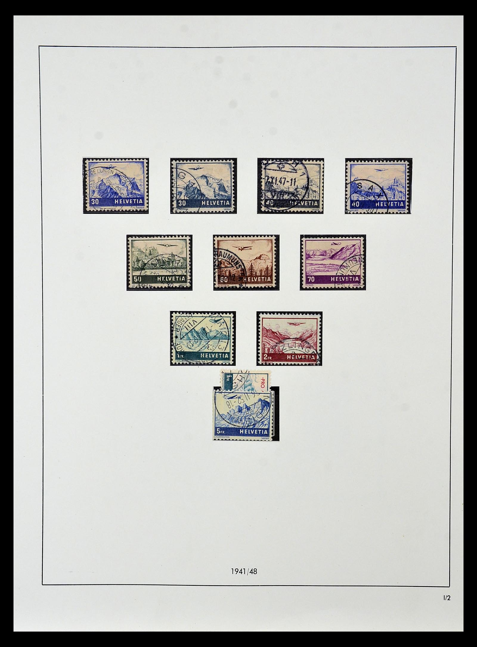 35072 026 - Stamp Collection 35072 Switzerland 1850-2005.