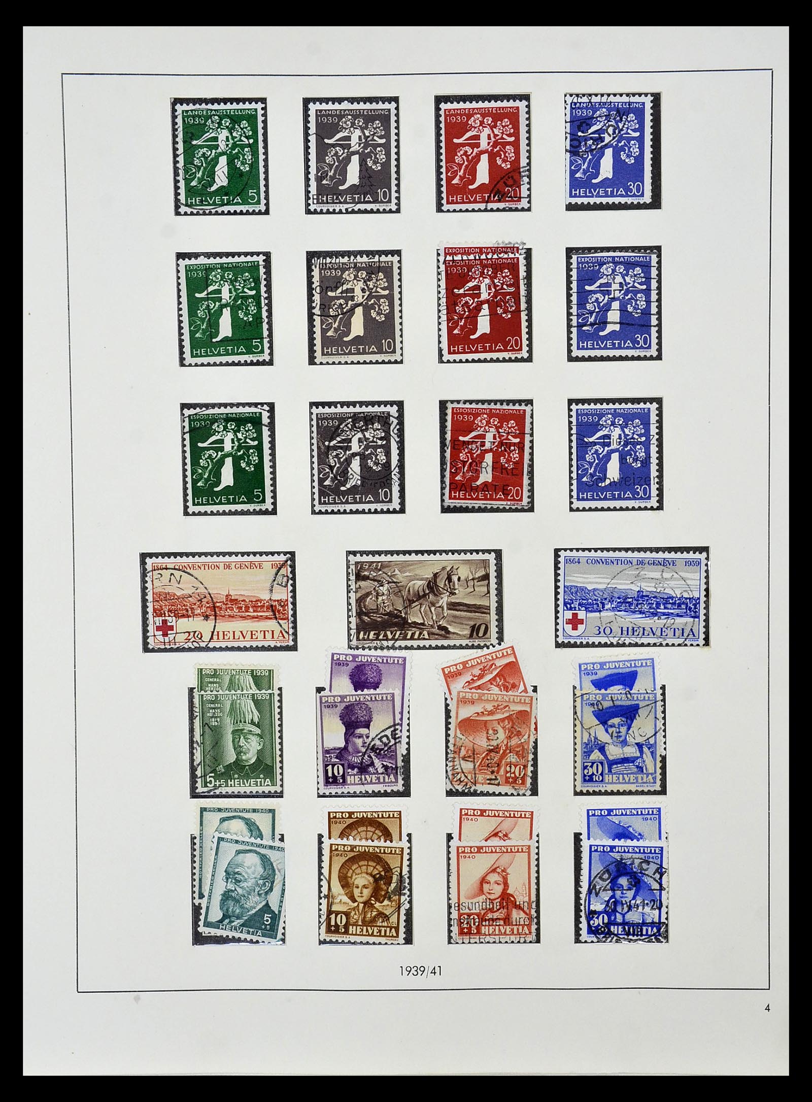 35072 028 - Stamp Collection 35072 Switzerland 1850-2005.