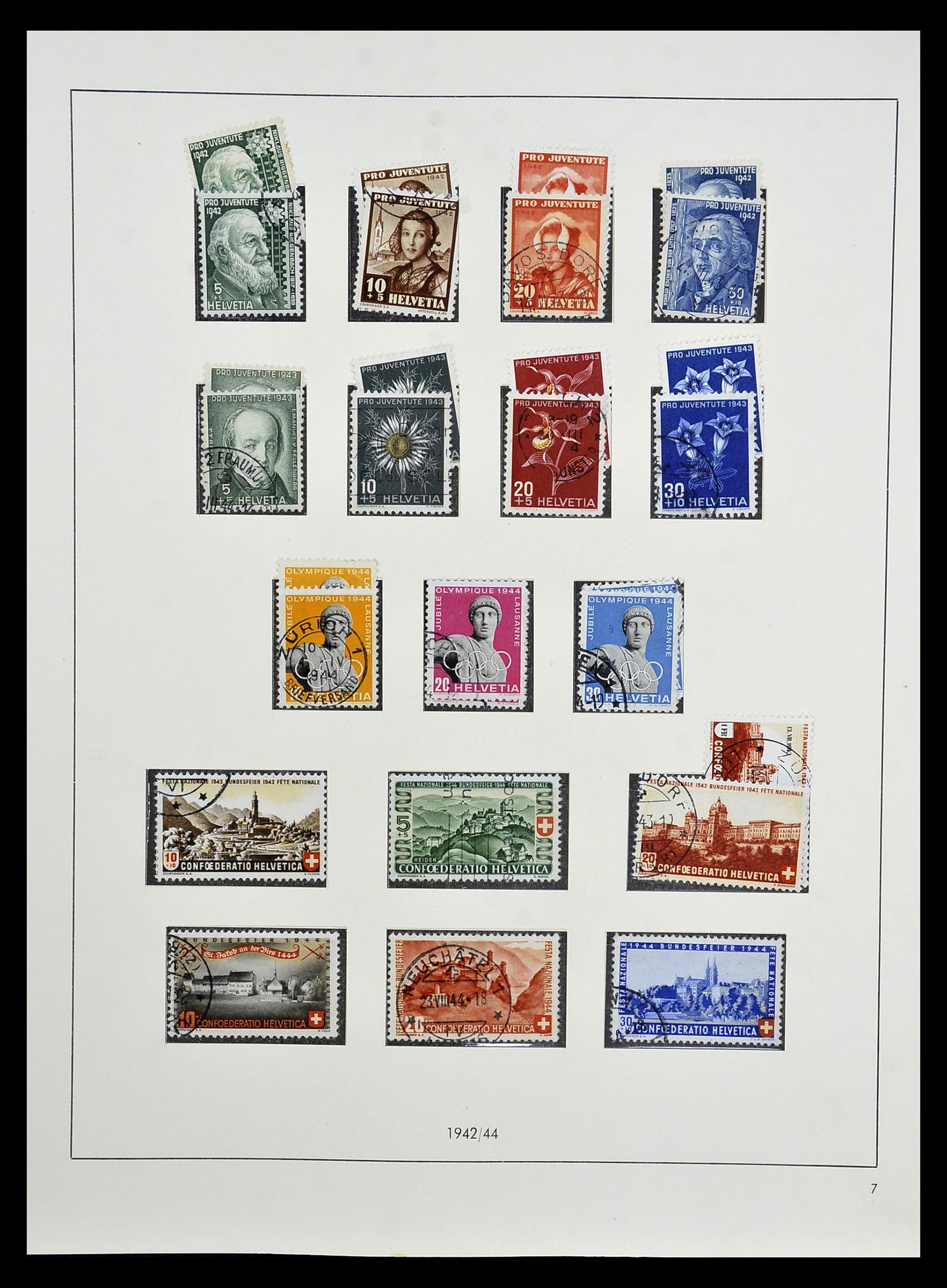 35072 031 - Stamp Collection 35072 Switzerland 1850-2005.