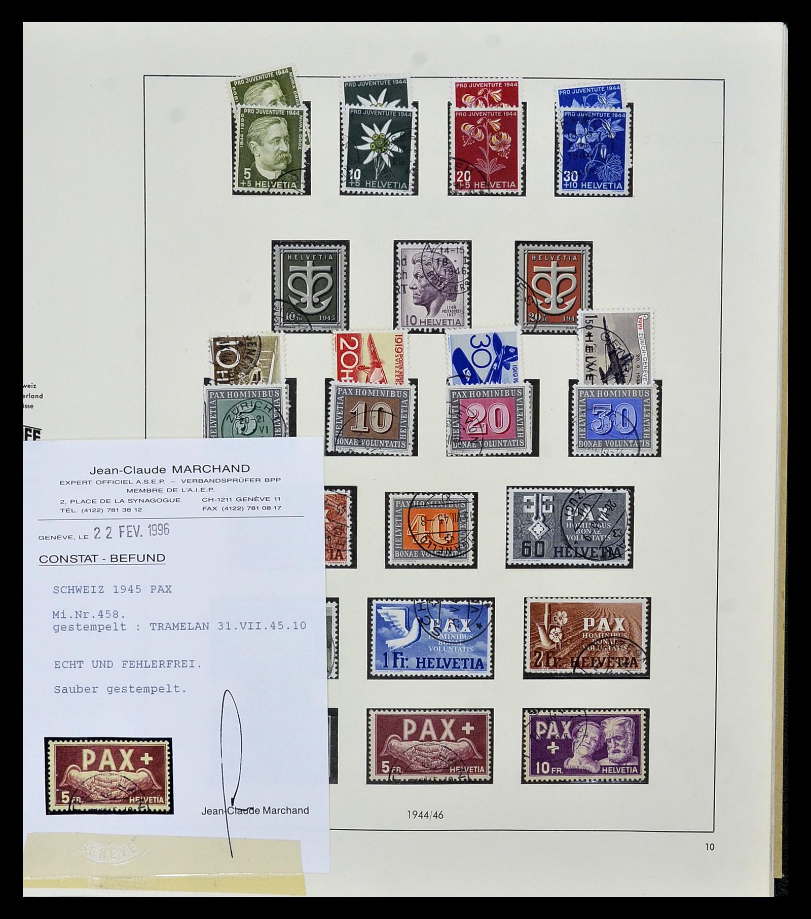 35072 034 - Stamp Collection 35072 Switzerland 1850-2005.