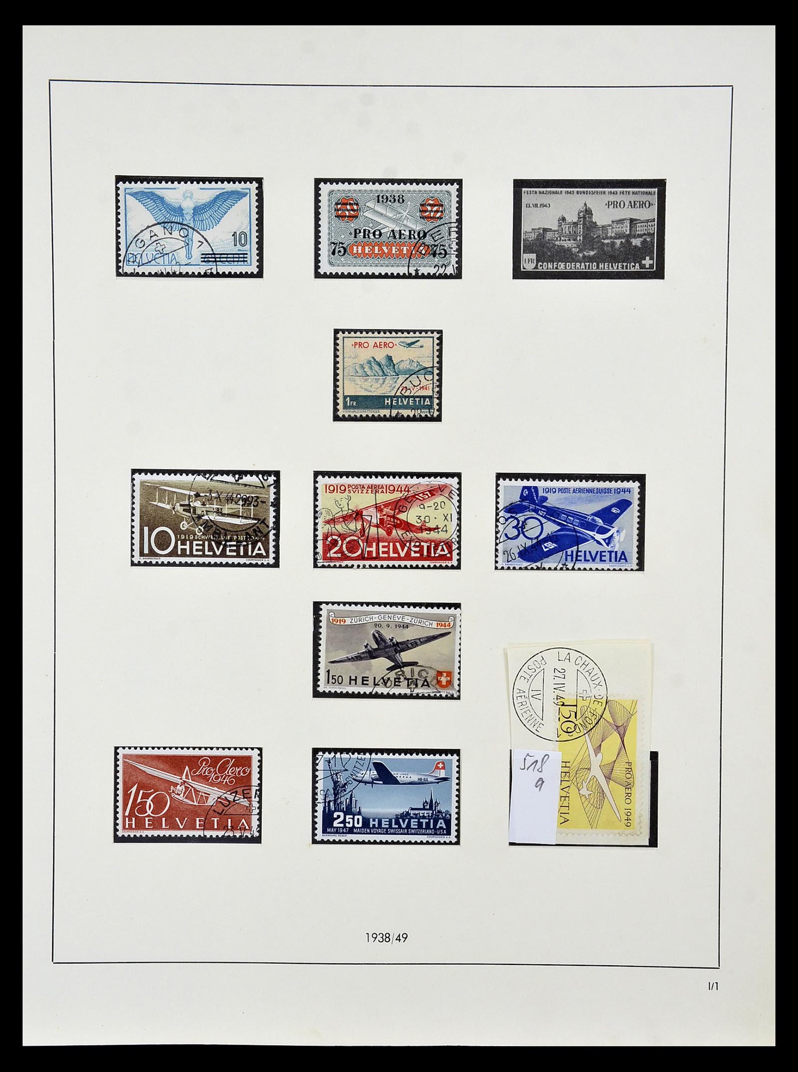 35072 040 - Stamp Collection 35072 Switzerland 1850-2005.