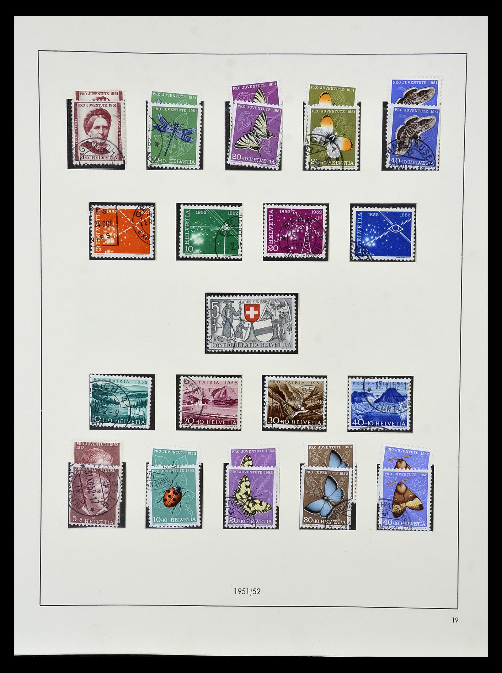 35072 044 - Stamp Collection 35072 Switzerland 1850-2005.
