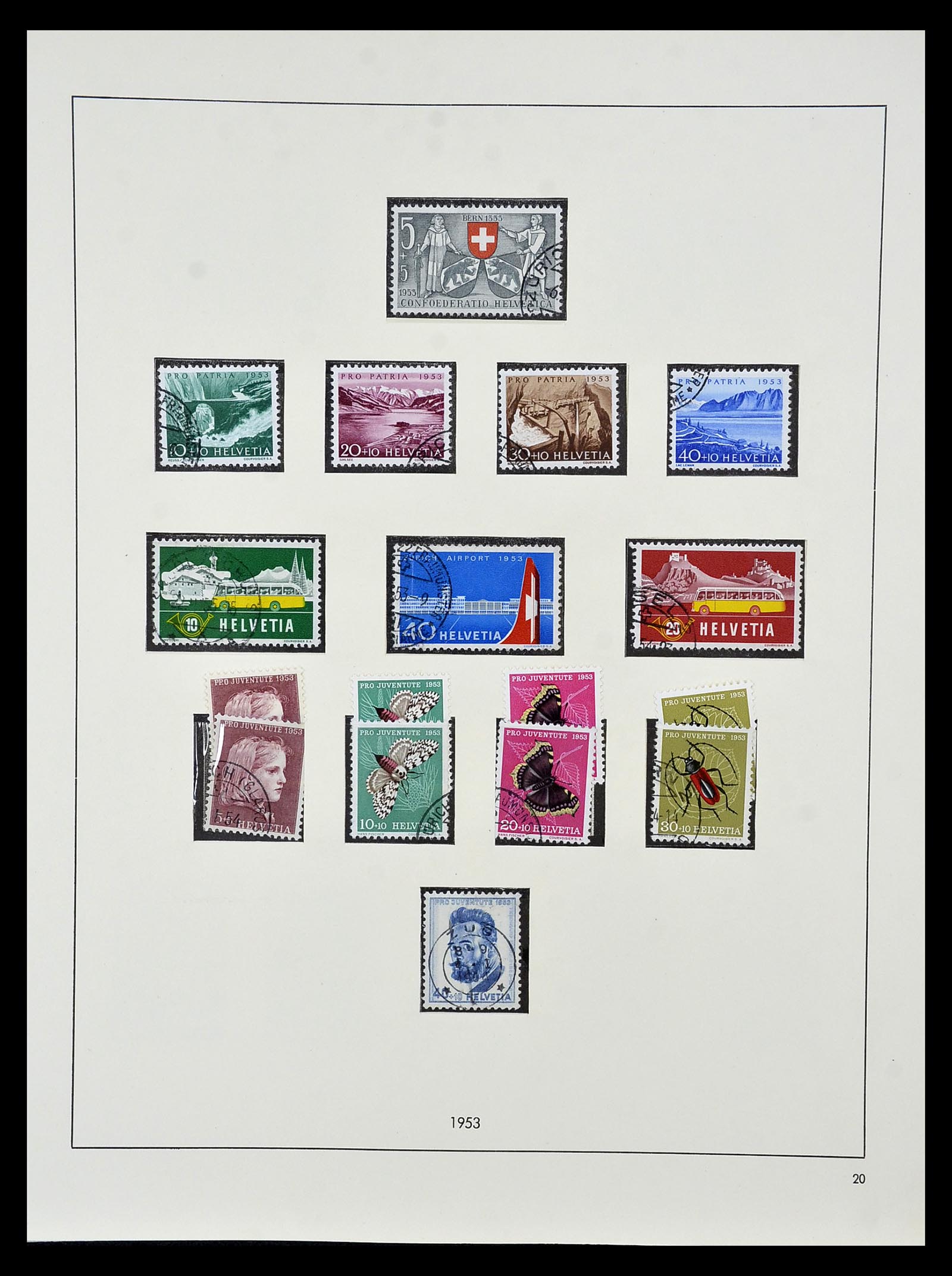 35072 045 - Stamp Collection 35072 Switzerland 1850-2005.