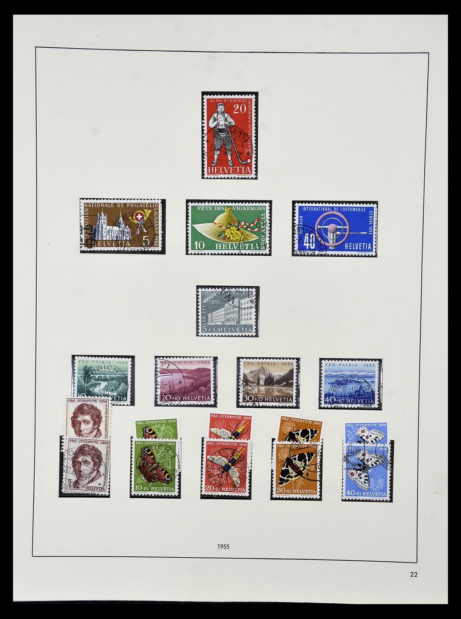 35072 047 - Stamp Collection 35072 Switzerland 1850-2005.