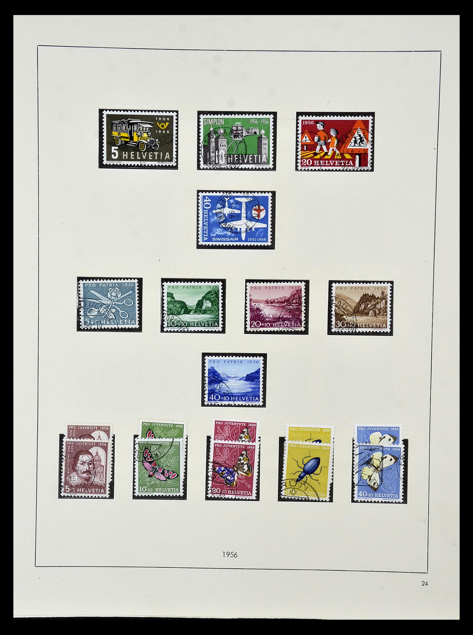 35072 049 - Stamp Collection 35072 Switzerland 1850-2005.