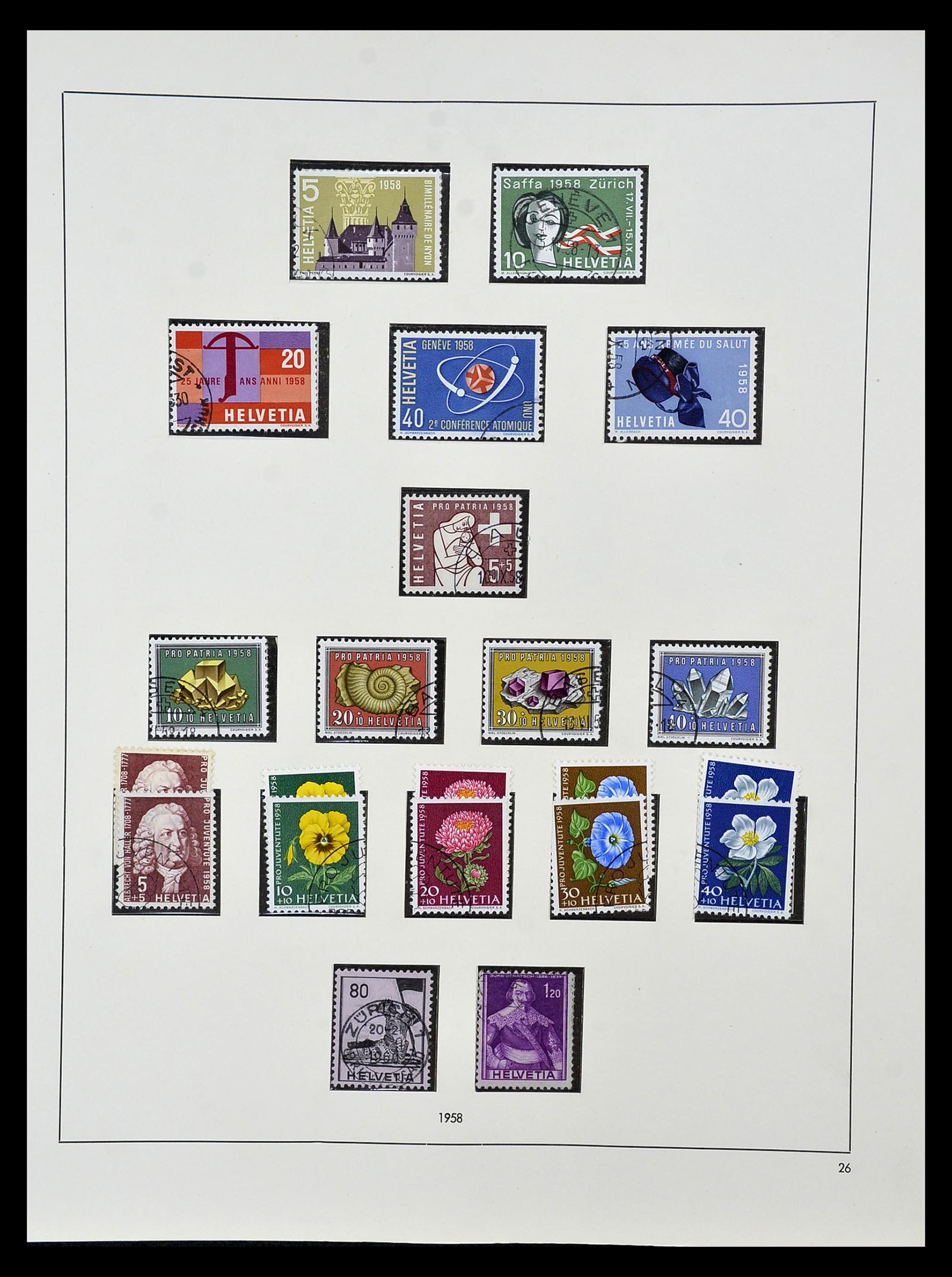 35072 051 - Stamp Collection 35072 Switzerland 1850-2005.