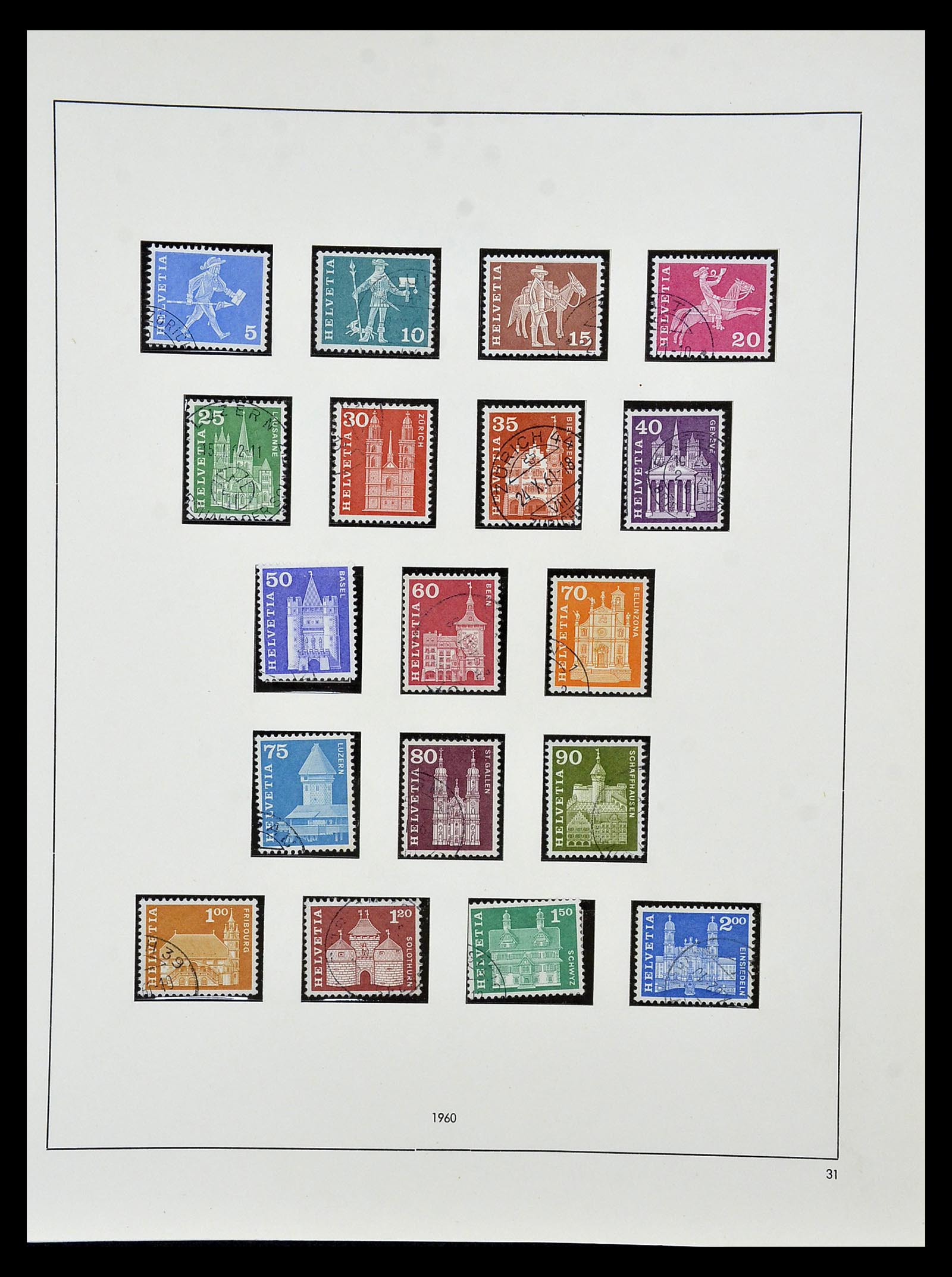 35072 056 - Stamp Collection 35072 Switzerland 1850-2005.