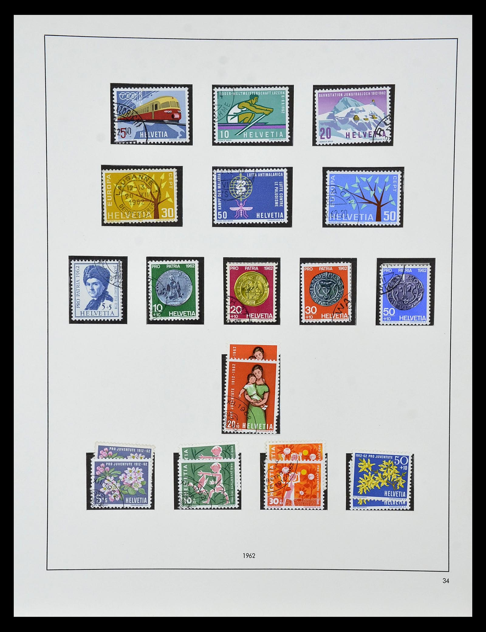 35072 060 - Stamp Collection 35072 Switzerland 1850-2005.
