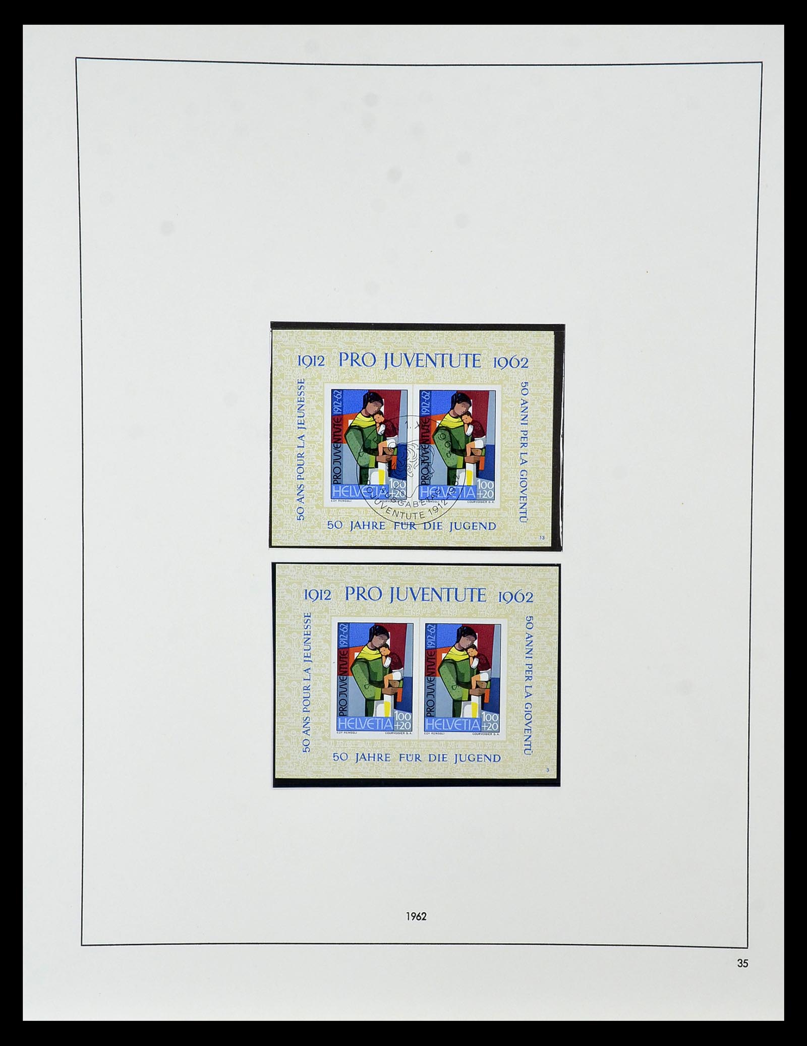 35072 061 - Stamp Collection 35072 Switzerland 1850-2005.