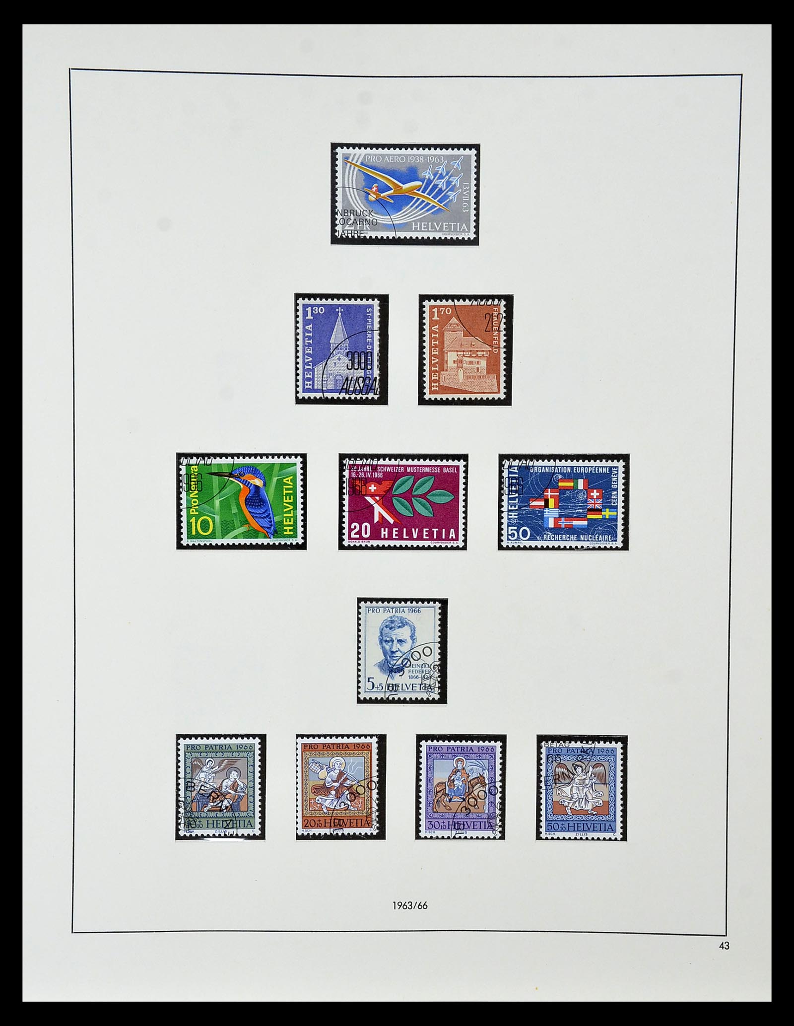 35072 070 - Stamp Collection 35072 Switzerland 1850-2005.