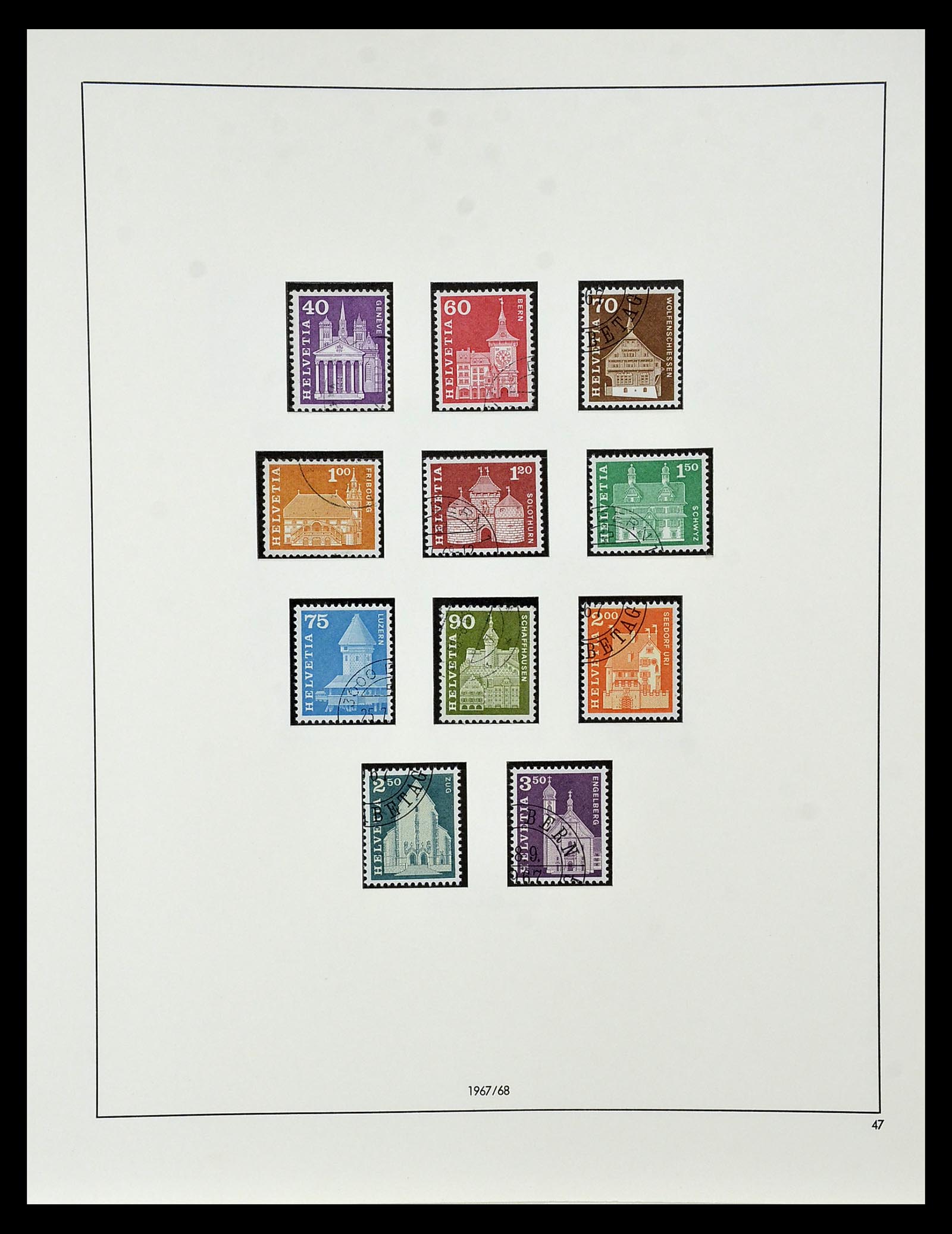 35072 074 - Stamp Collection 35072 Switzerland 1850-2005.