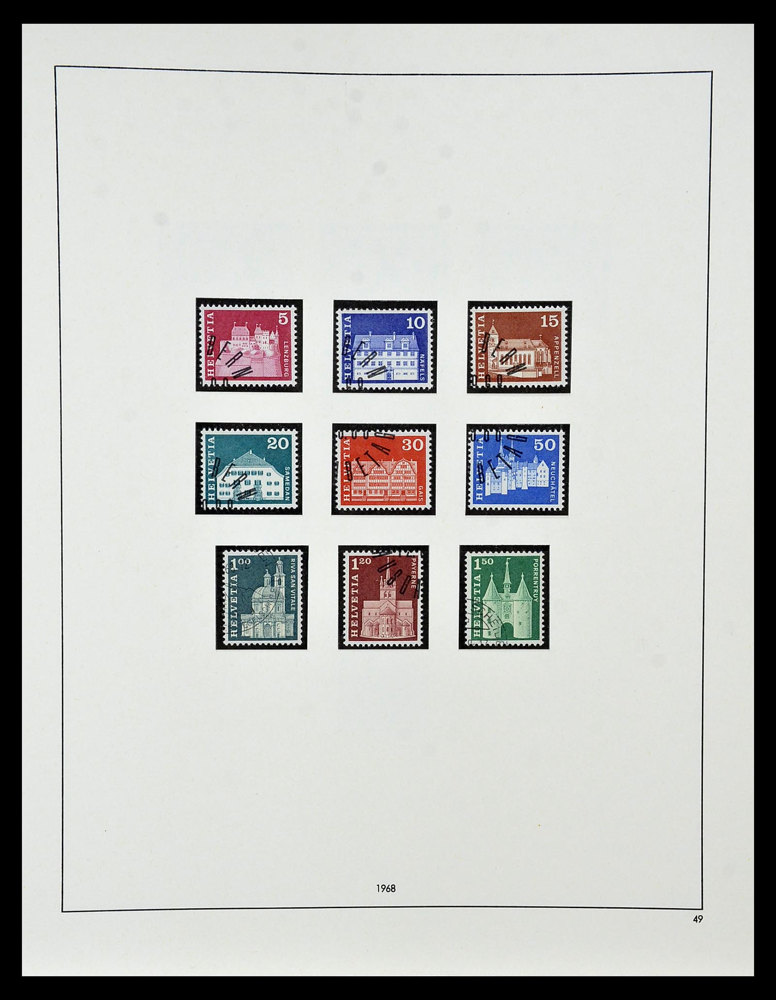 35072 077 - Stamp Collection 35072 Switzerland 1850-2005.
