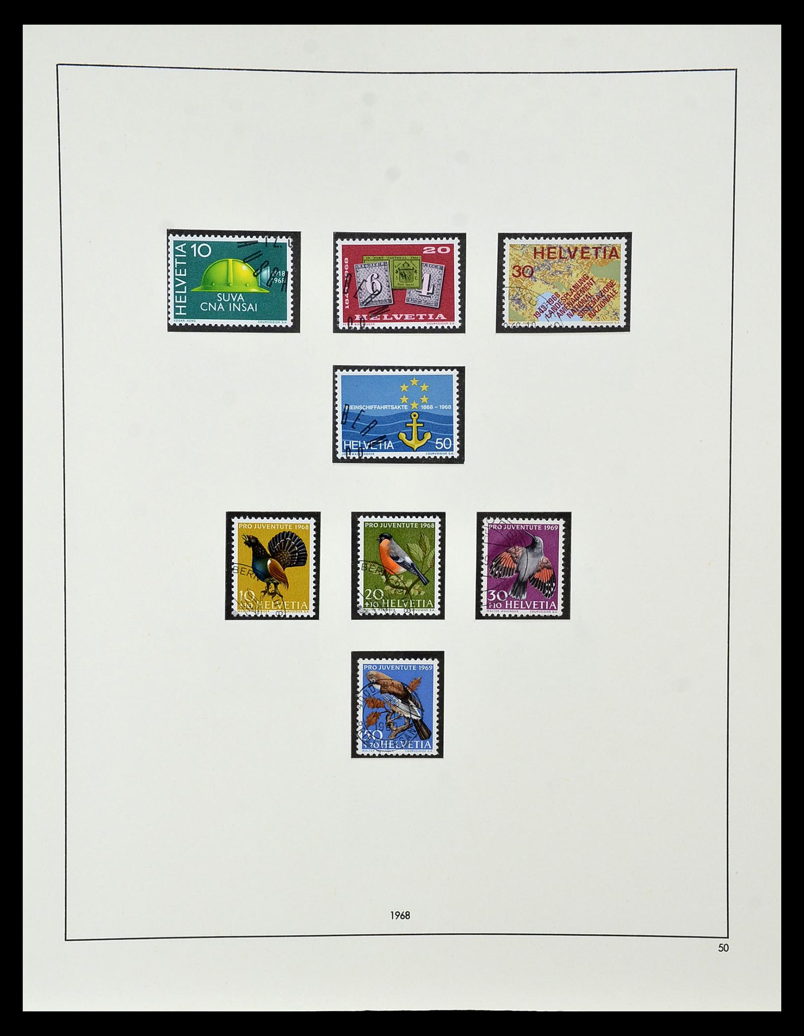 35072 078 - Stamp Collection 35072 Switzerland 1850-2005.
